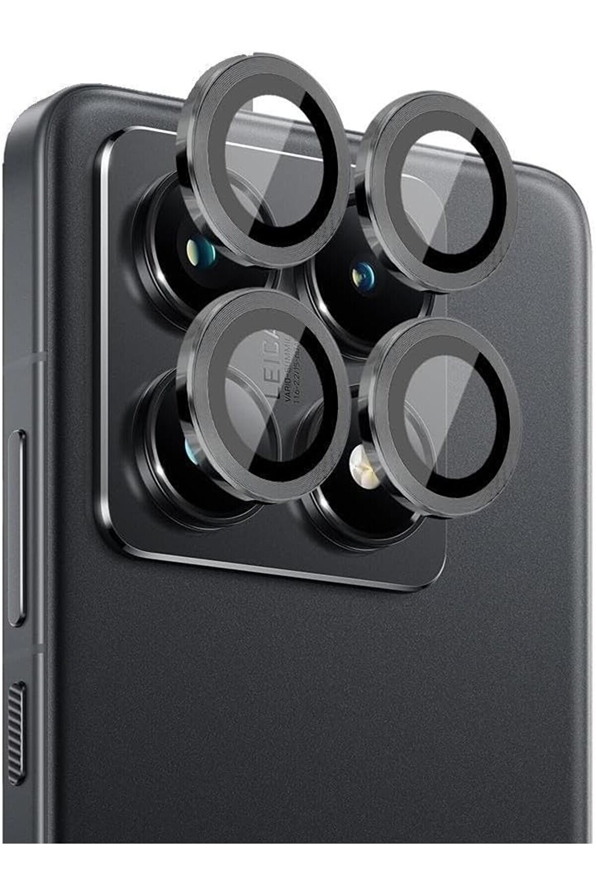 STOREMAX 14 Pro Kamera Lens Cam Filmi – Safir ( ) | Üstün Koruma & Maksimum Şeffaflık (Siyah ( )) 978262