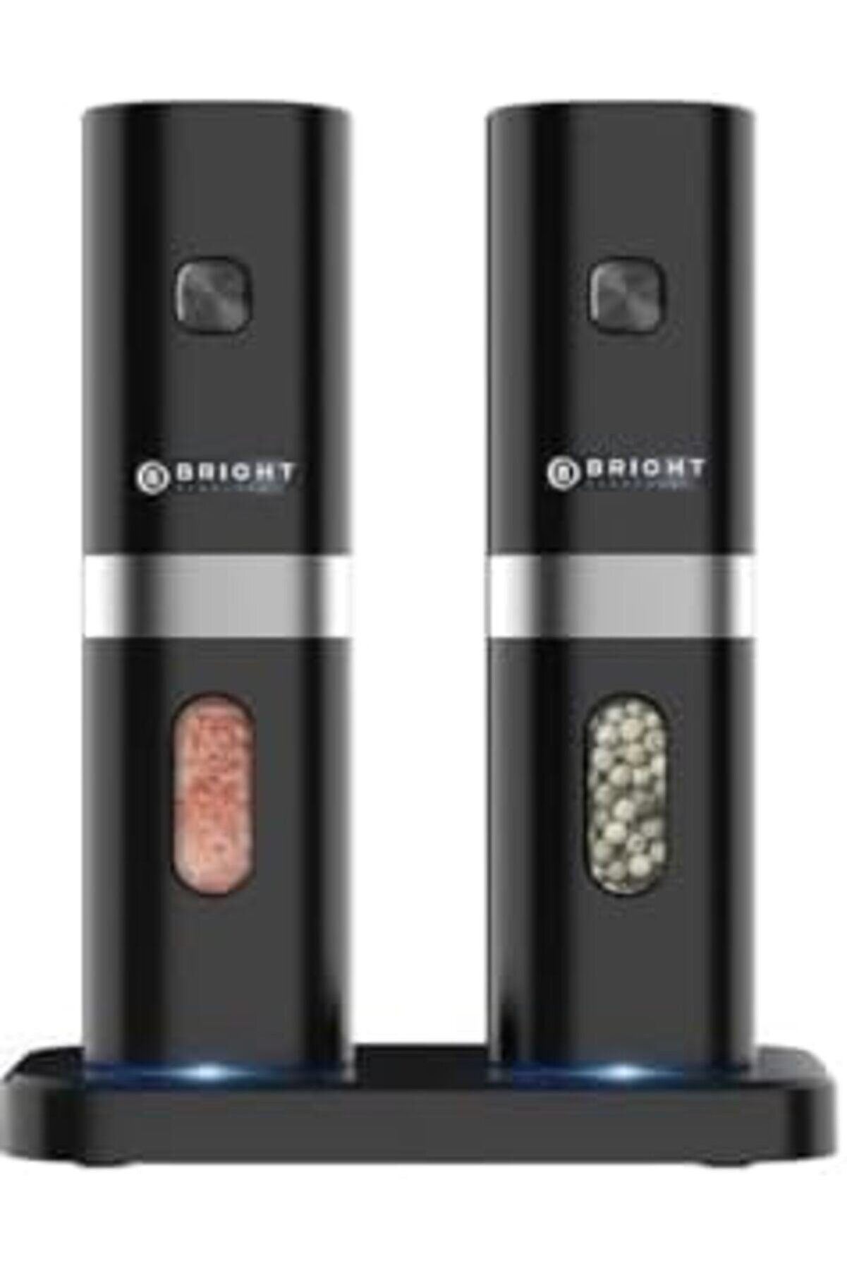 Elegance Be-2220 2 Li̇ Pi̇lli̇ Led Işıklı Otomati̇k Tuz Ve Karabi̇ber Öğütücü Deği̇rmeni̇ 1014773