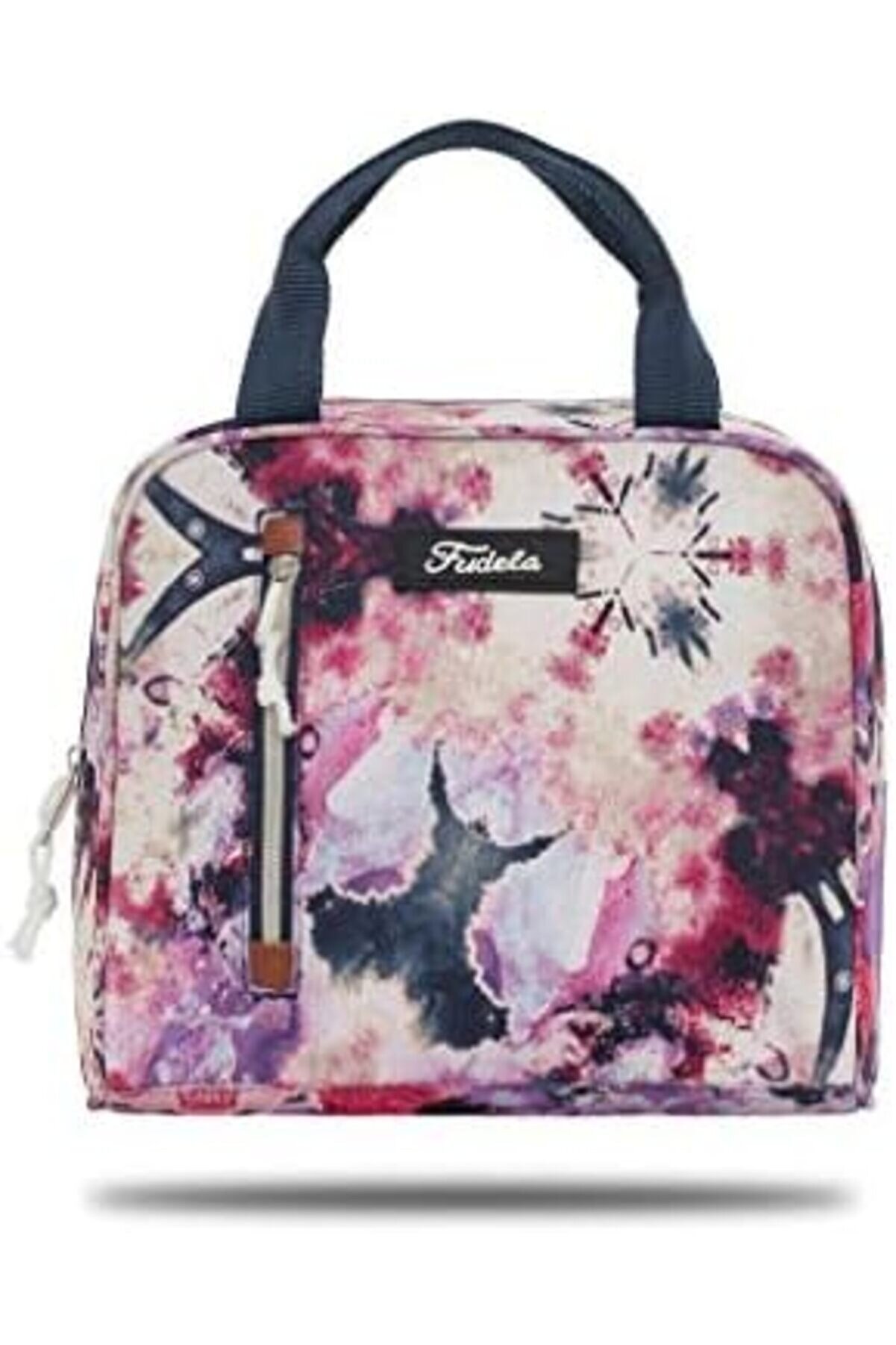 Modashi̇ne Lounch Beyaz Çi̇çek Desen Beslenme Çantası Modascope 1014773