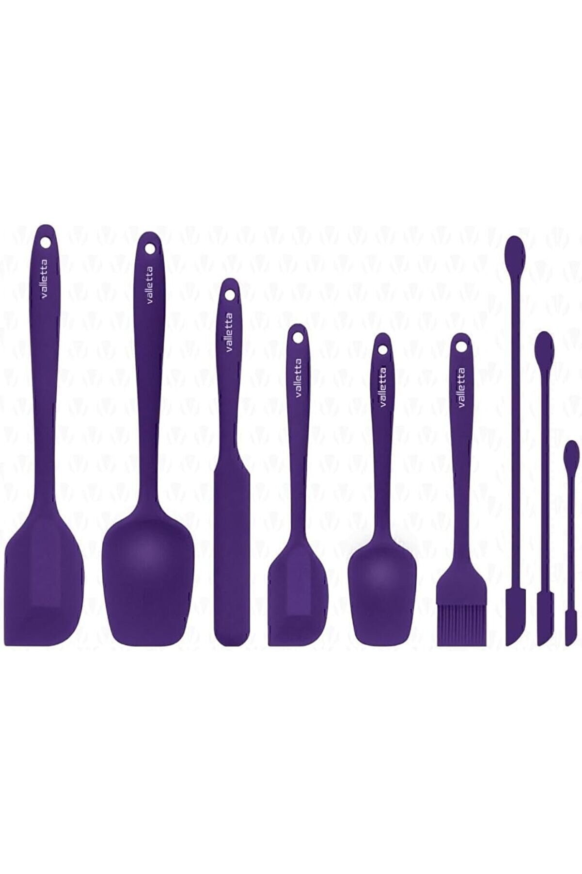 STOREMAX modashine VLT1176 DRONGO 9'LU SPATULA SET MOR modascope 1014773