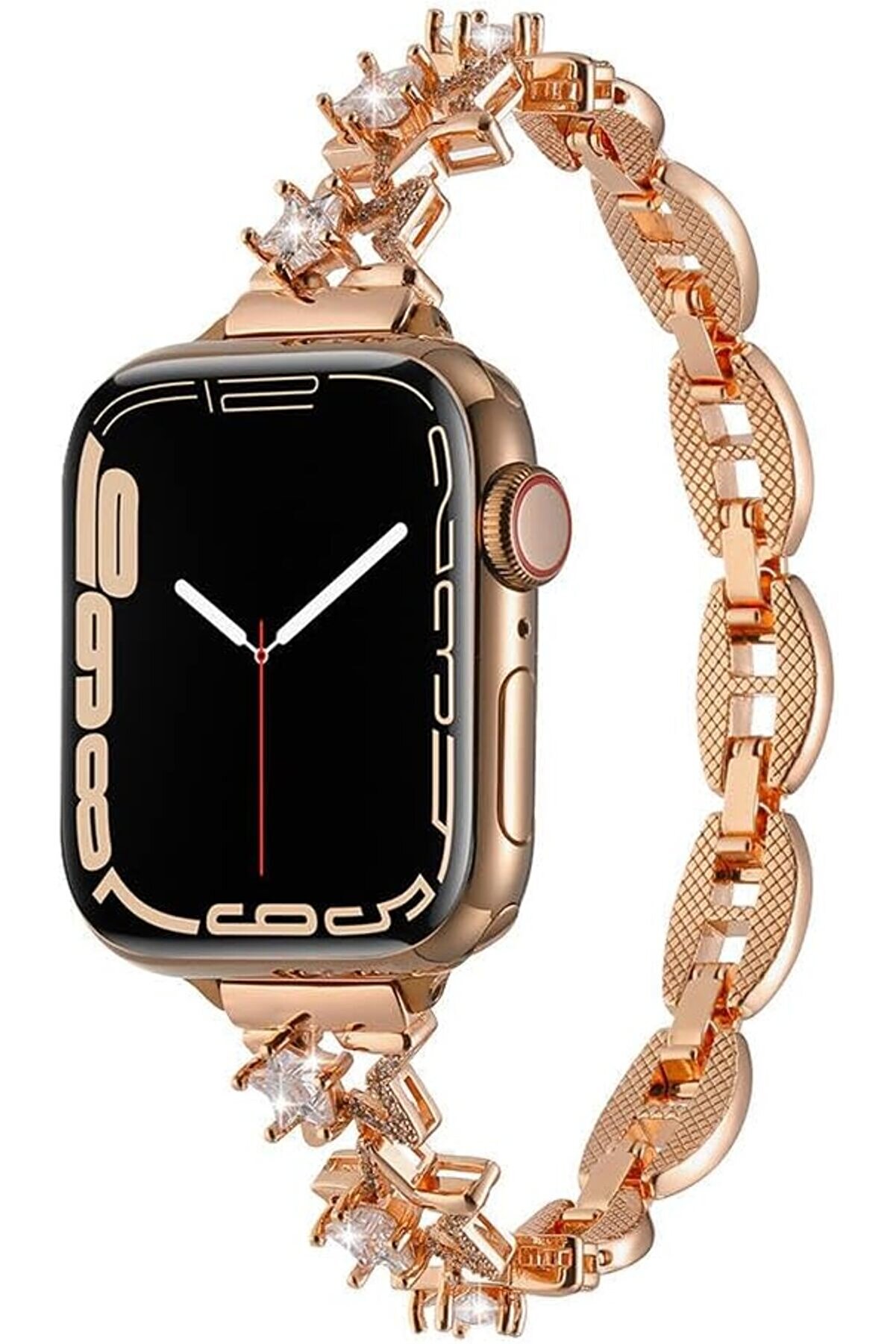 STOREMAX shopverse İle Uyumlu 42mm KRD-104 Metal Kordon Rose trendflick 1014773