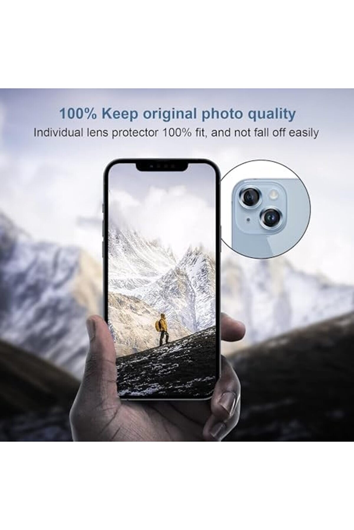 15 15 İçi̇n Kamera Lens Kamera Ultra Yüksek Kali̇teli̇ Cam Lens Mercek (Mavi̇ (Si̇erra )) 1014773