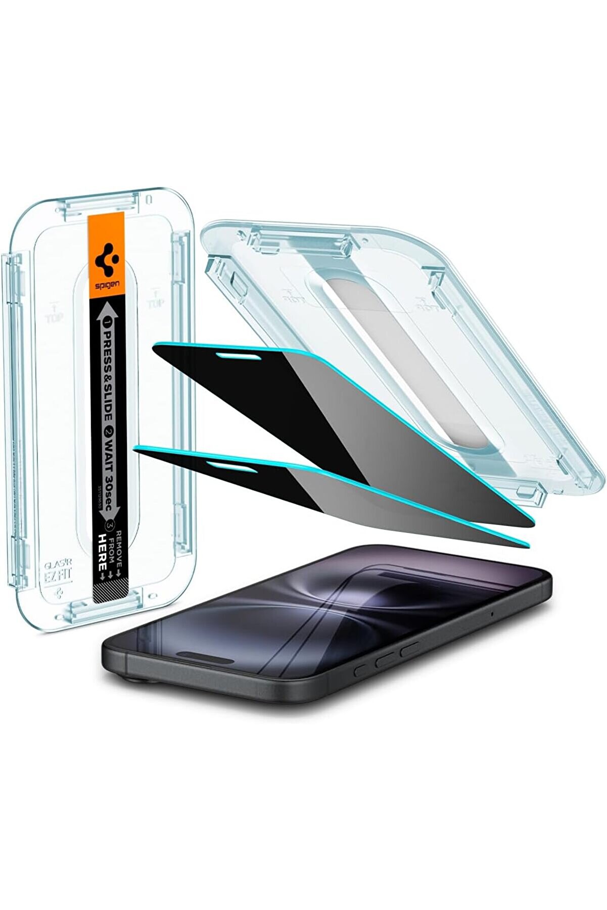 STOREMAX 16 / 15 Hayalet Cam Ekran Kurulum GLAS.tR EZ Fit Privacy HD (2 Adet) - AGL06885 1014773