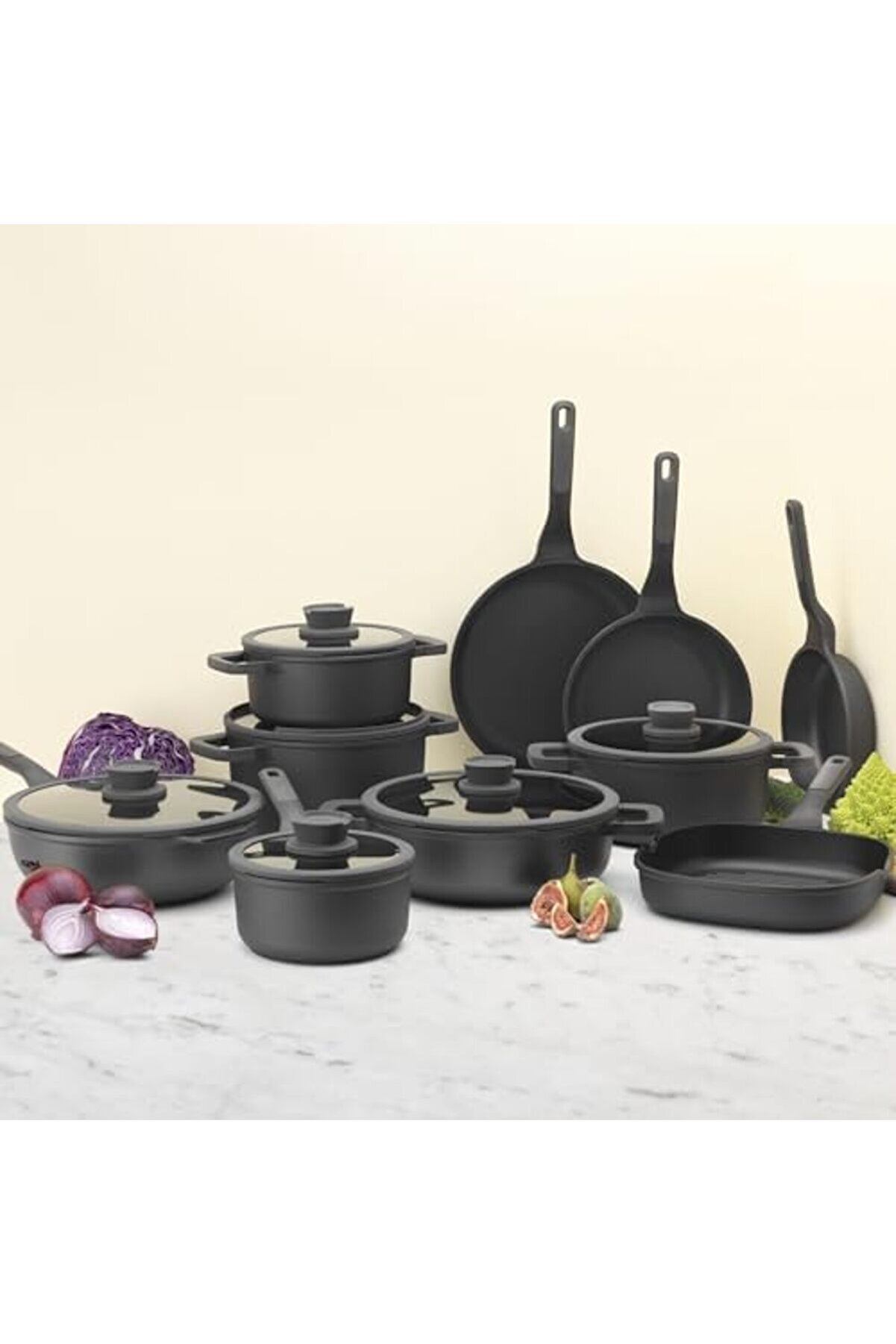 Modashi̇ne Leo Yapışmaz Döküm Kızartma Tavası 20 Cm Modascope 1014773