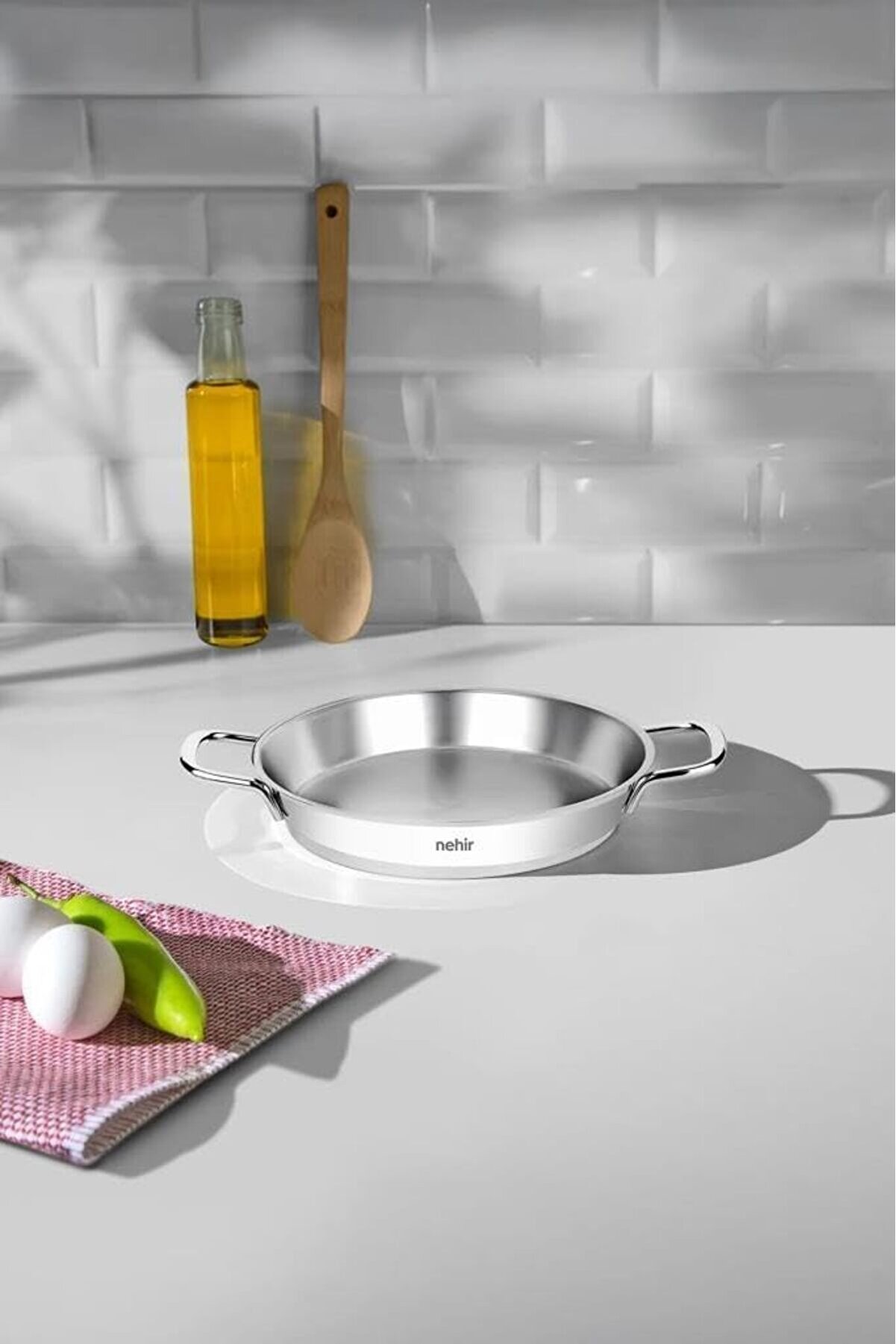 STOREMAX modashine Çelik Omlet Sahan 16 cm Kapaksız modascope 1014773