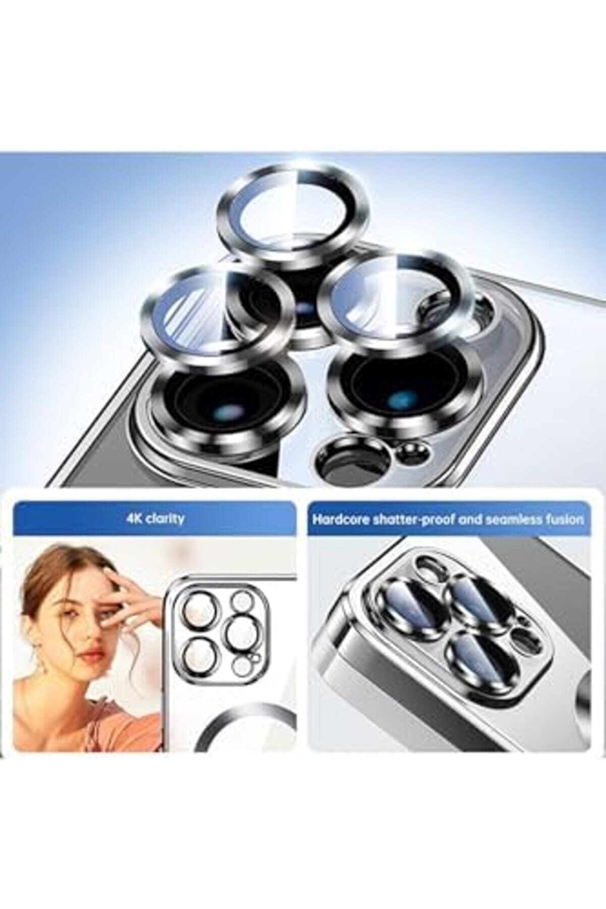 İphone 16 Pro Max Kılıf Kamera Lens Ve Hoparl&ouml;r Toz Korumalı Magsafe İle Uyumlu Esnek Si̇li̇kon, Si̇yah