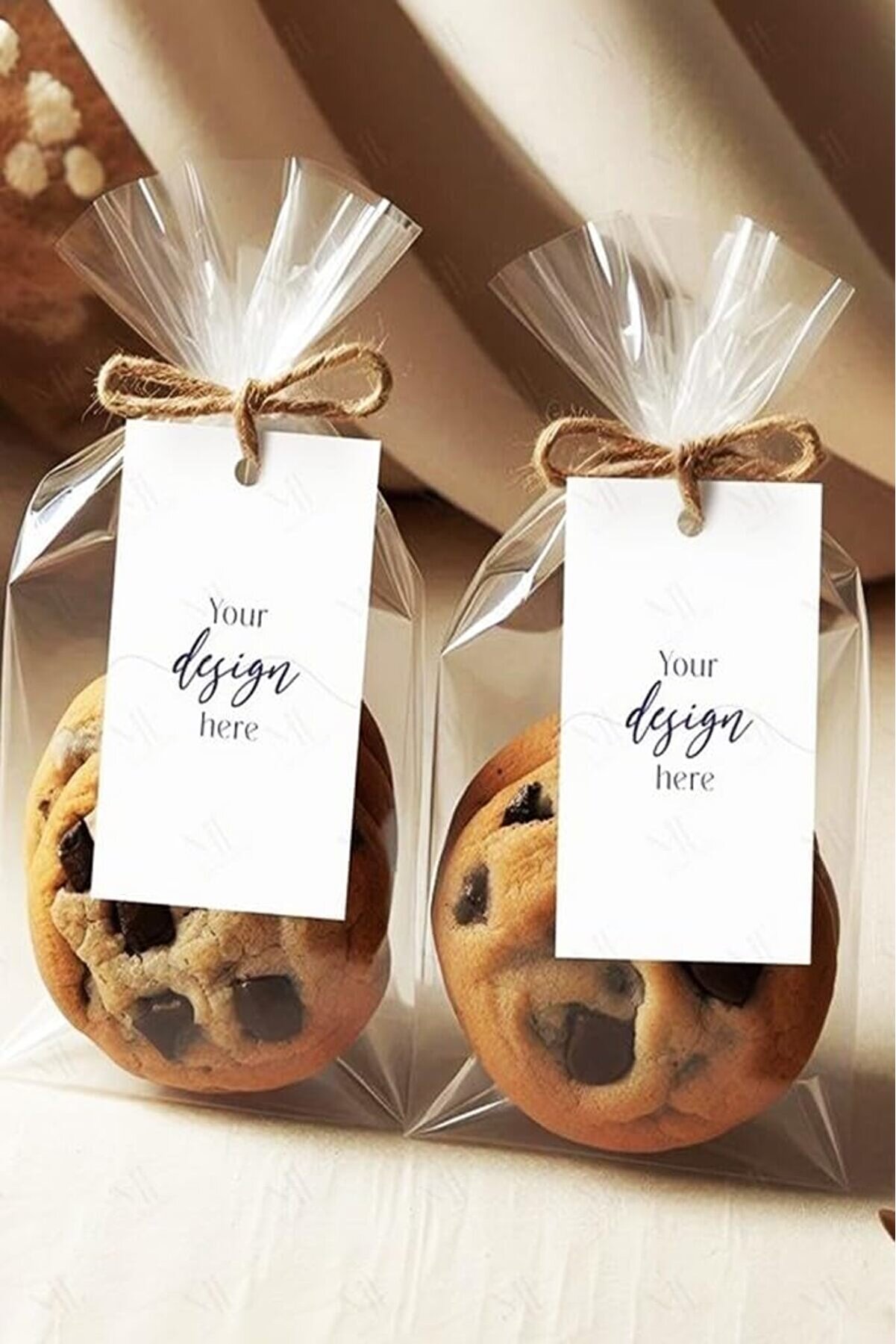 STOREMAX modashine 40lı Şeffaf Jelatin &Ccedil;ok Ama&ccedil;lı Lokum &Ccedil;erez Poşeti 8x21cm modascope 1014773