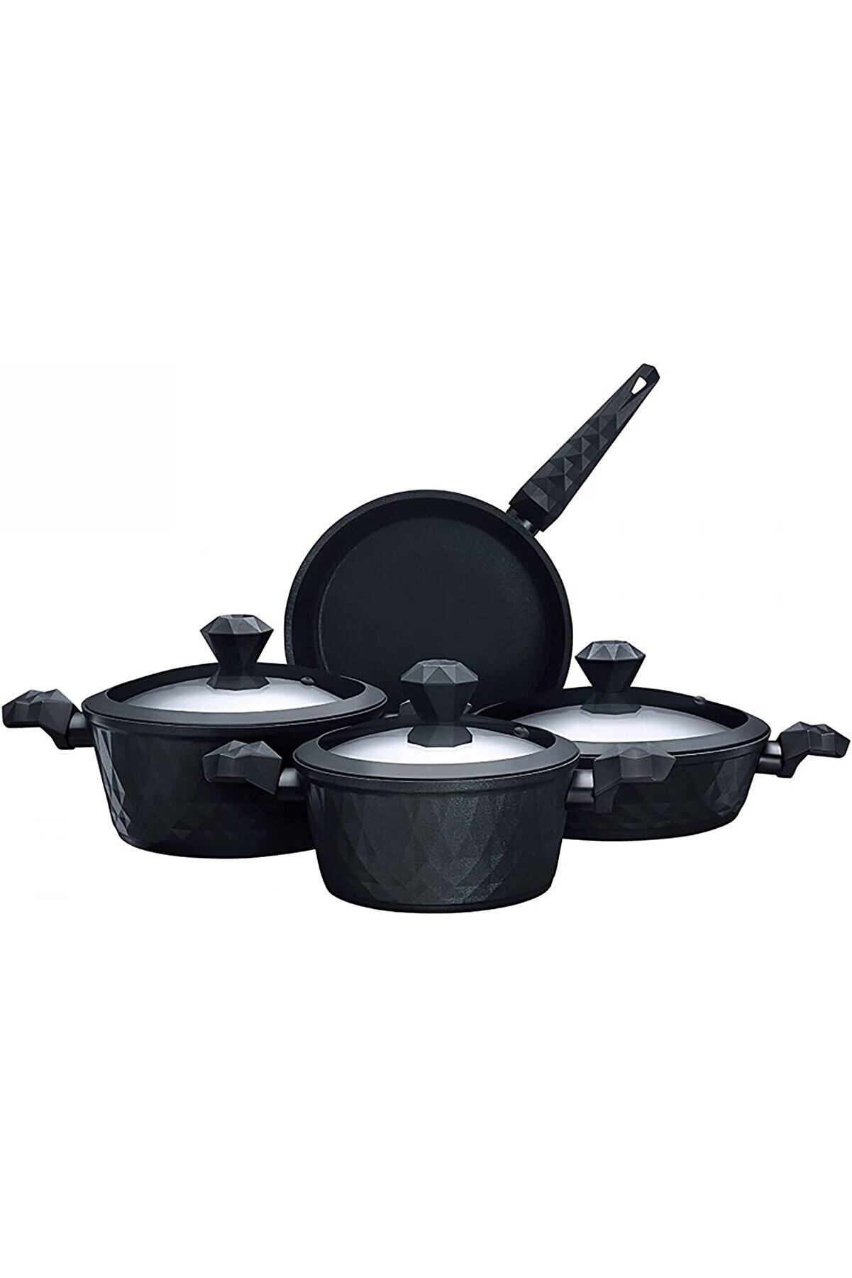 STOREMAX modashine Bio Kulp 7 Parça Tencere Seti modascope 1014773