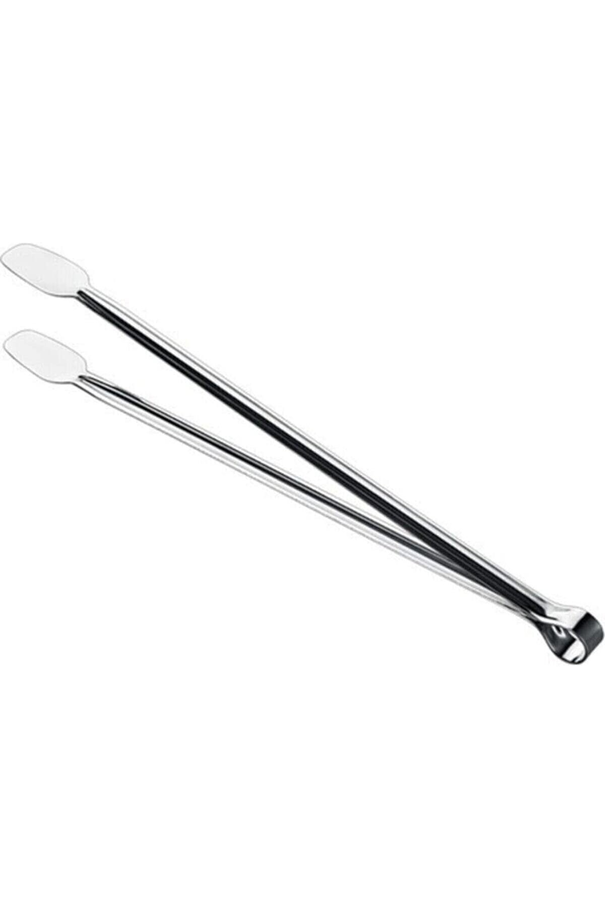 STOREMAX modashine Metal Mangal Maşası 32 Cm-27 Cm Uzun- Boy Çelik Yemek Barbekü Kömür Köz (32 cm - 1 Adet) m