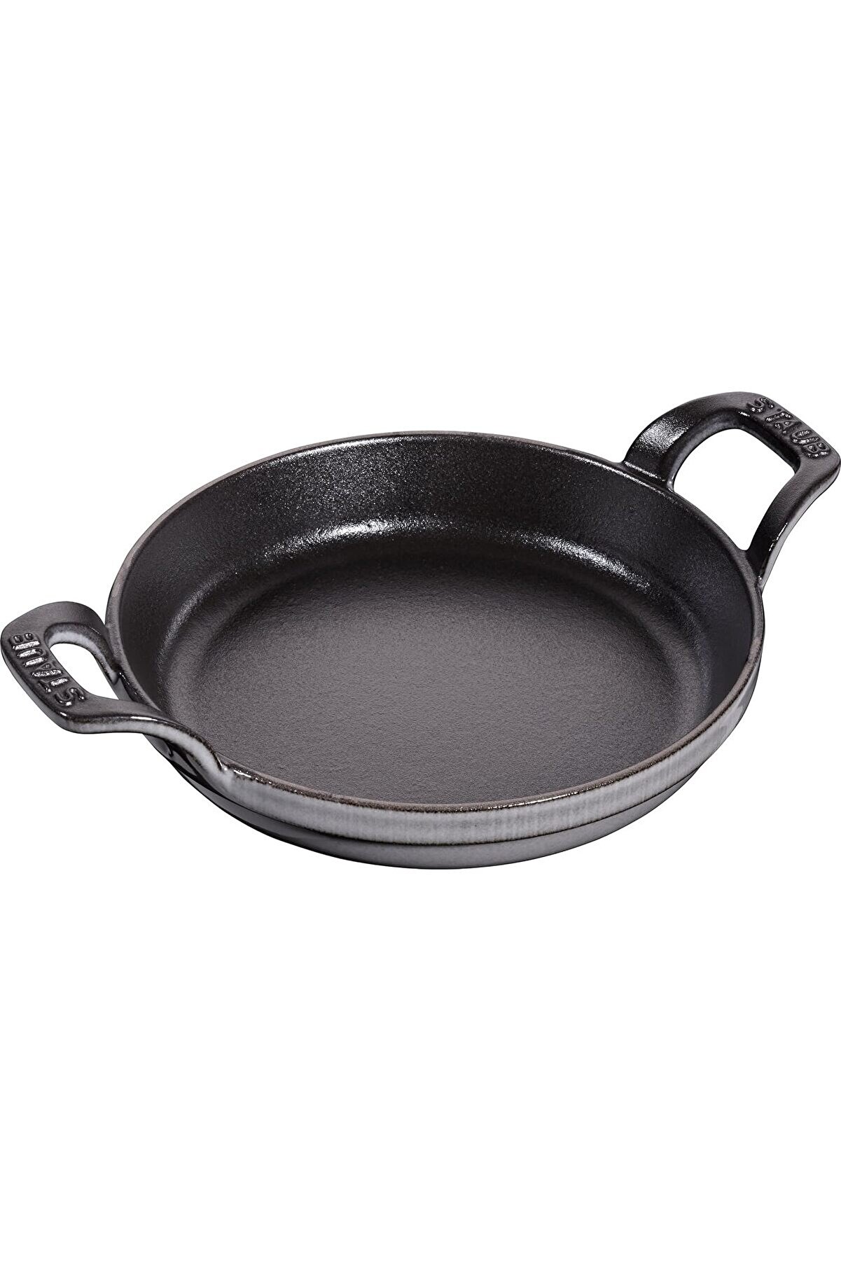 Modashi̇ne Toz İsti̇flenebi̇li̇r Fırın Kabı, Yuvarlak (16 Cm, 0,4 L İ&ccedil;eri̇si̇nde Bulunan Mat Si̇yah Kaplı T