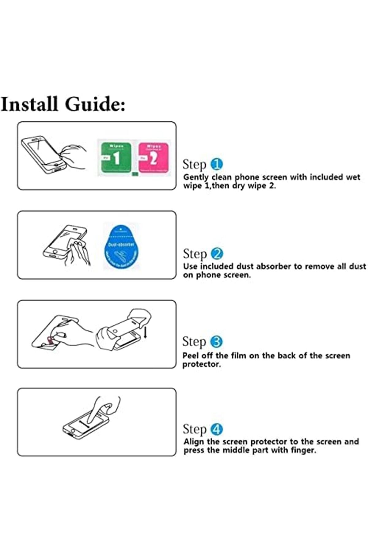 Es 16 Pro İçi̇n Ekran, 16 Pro Modelleri̇ne Uyumlu Temperli̇ Ekran Cam Hd Kali̇te Görüntü Darbe Dayanıklı