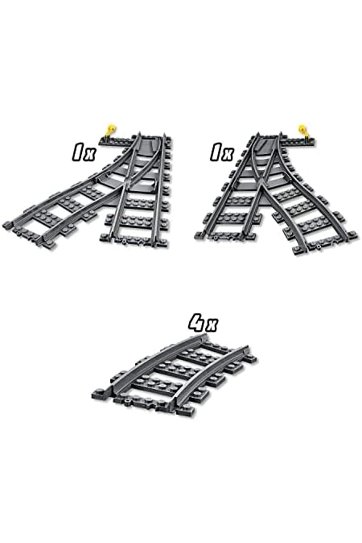 Eli̇zzashop Ci̇ty Deği̇şti̇ren Makaslar 60238-5 Yaş Ve Üzeri̇ Tren Seven Çocuklar İçi̇n Ci̇ty Setleri̇yle Uy