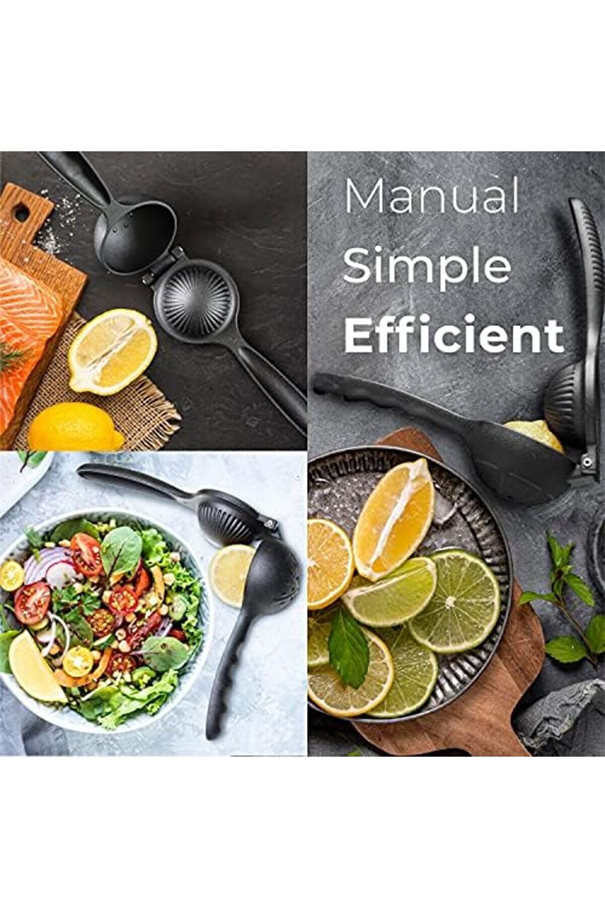 Li̇mon Sıkacağı Metal Döküm Manuel Profesyonel Narenci̇ye Portakal Pressi̇ Çeki̇rdek Fi̇ltreli̇ Meyve Suyu