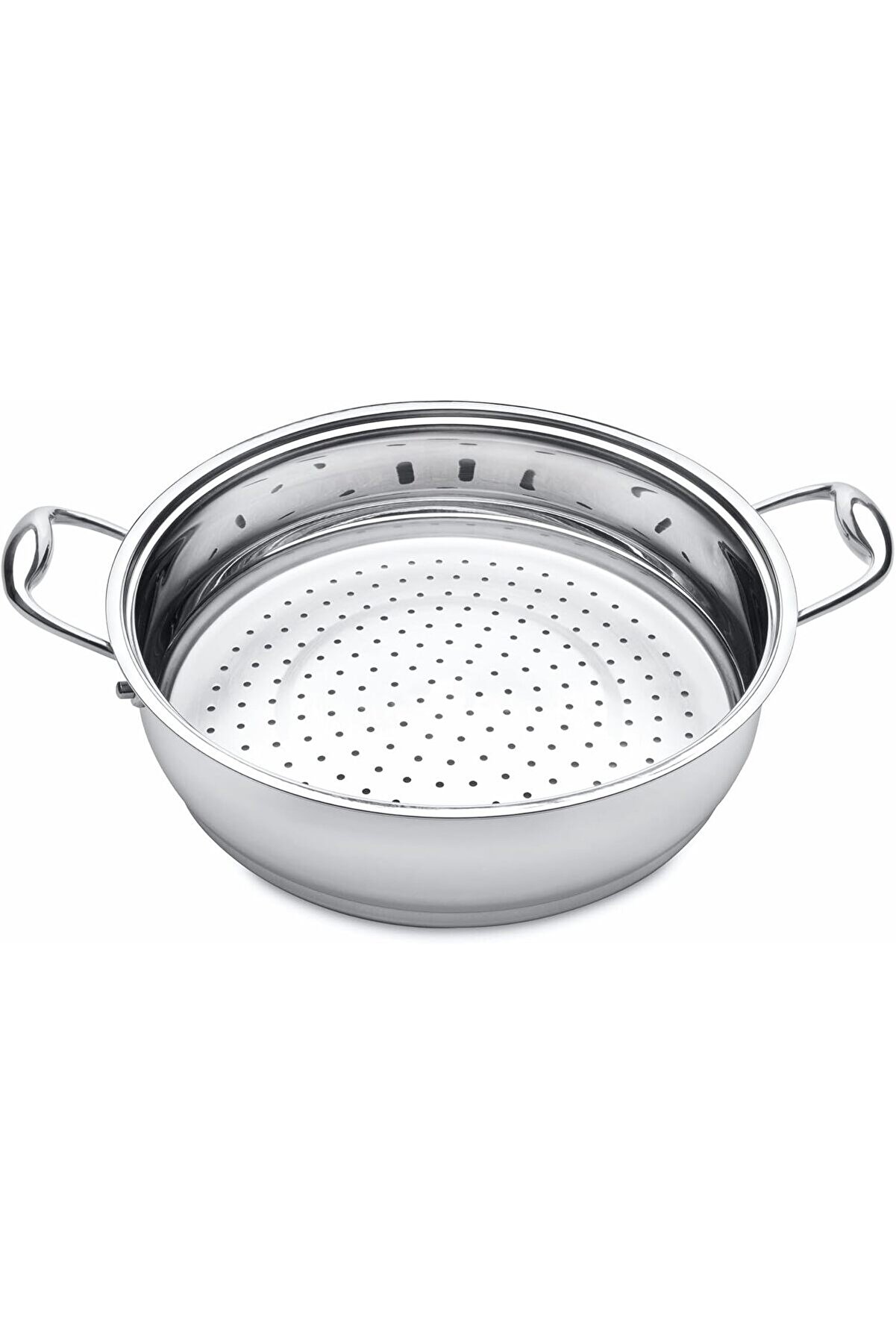 STOREMAX modashine Zeno 18/10 Paslanmaz Çelik Buharda Pişirici Süzgeç 28 Cm modascope 1014773