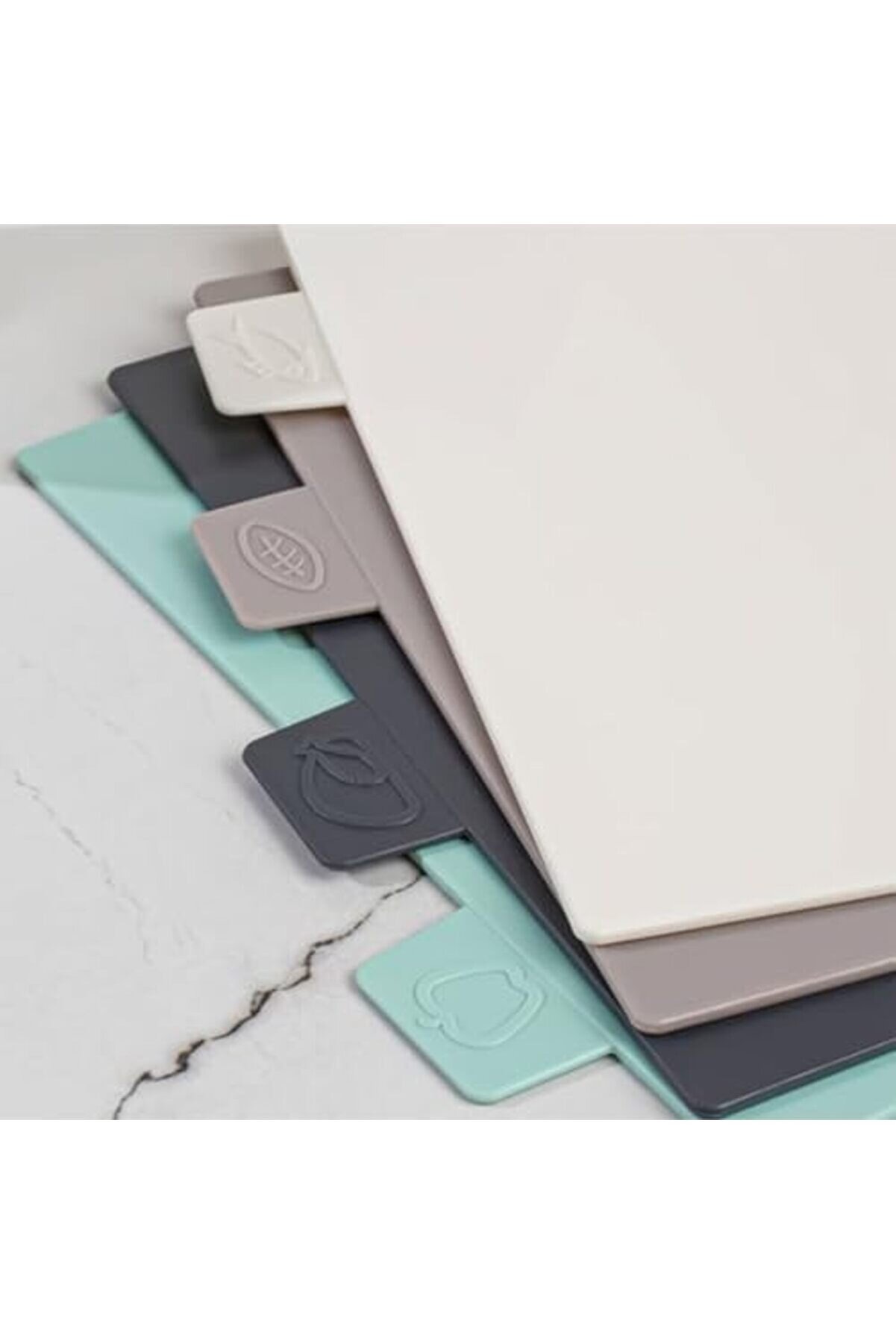 Modashi̇ne Cappucci̇no Asi̇a 4’Lü Profesyonel Şef Kesme Tahtası Seti̇ – Sebze, Et, Balık Ve Ekmek İçi̇n H