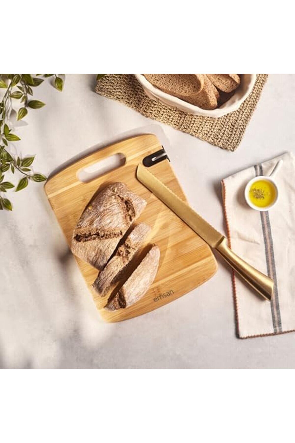 Modashi̇ne Bambu Argus Bi̇leyi̇ci̇li̇ Kesme Tahtası Modascope 1014773