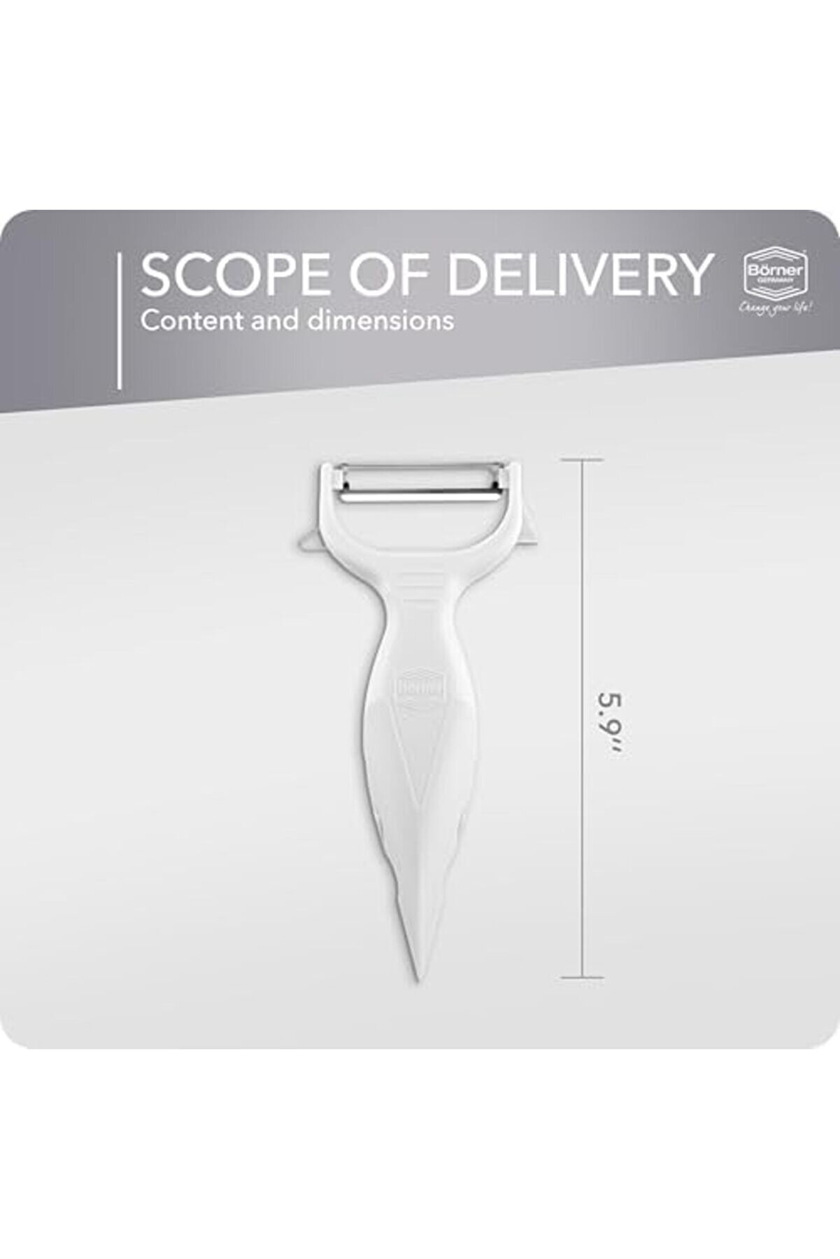 Modashi̇ne 6 Başlıklı Beyaz Garni̇tür Soyacak Seti̇ Modascope 1014773