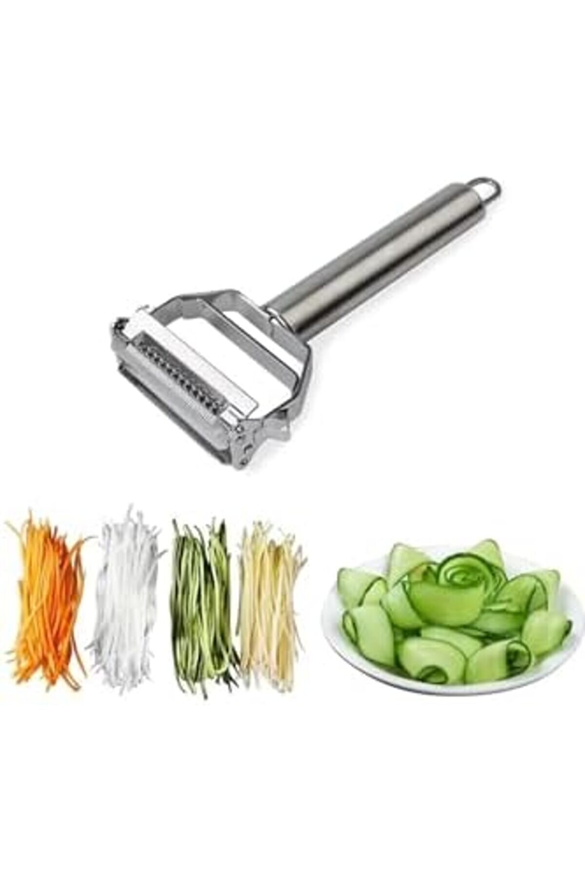 Paslanmaz Çeli̇k Jülyen Soyucu Juli̇en Dograyıcı Rende 1 Adet 978262