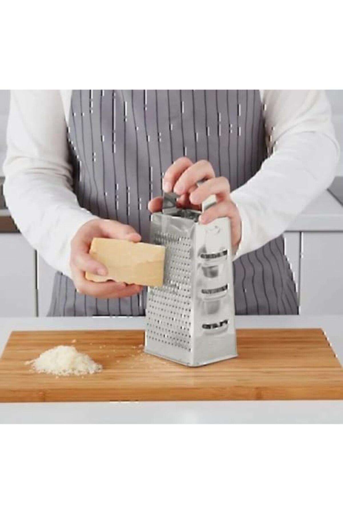 Modashi̇ne Metal Rende, Paslanmaz Çeli̇k, Çok Amaçlı Ve Dayanıklı Tasarım, Sebze, Peyni̇r Ve Meyve Rend