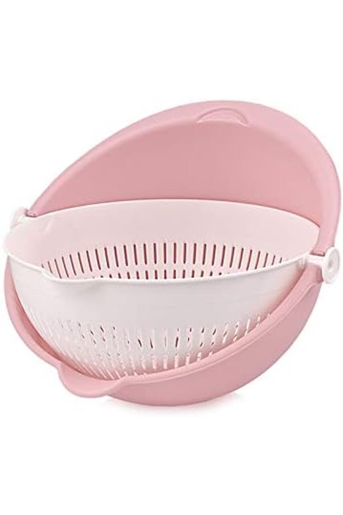 STOREMAX modashine Çok Amaçlı 360 Derece Dönebilir Pratik Hazneli Mutfak Süzgeç Elek modascope 1014773