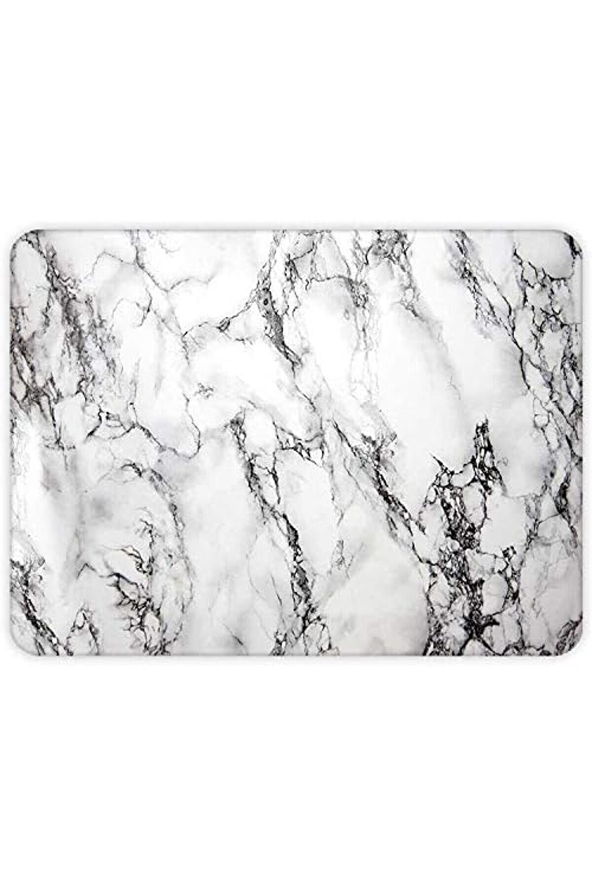 Modashi̇ne 10001503001 Beyaz Mermer Görünümlü Cam Kesme Tahtası, 30Cm X 40Cm Modascope 1014773