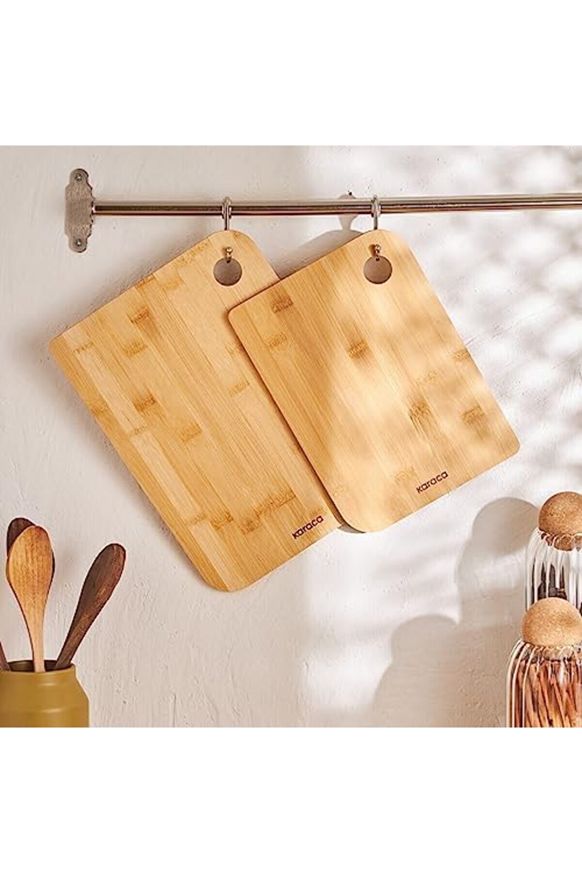 Modashi̇ne Azur 2 Li̇ Bambu Kesme Tahtası Modascope 1014773