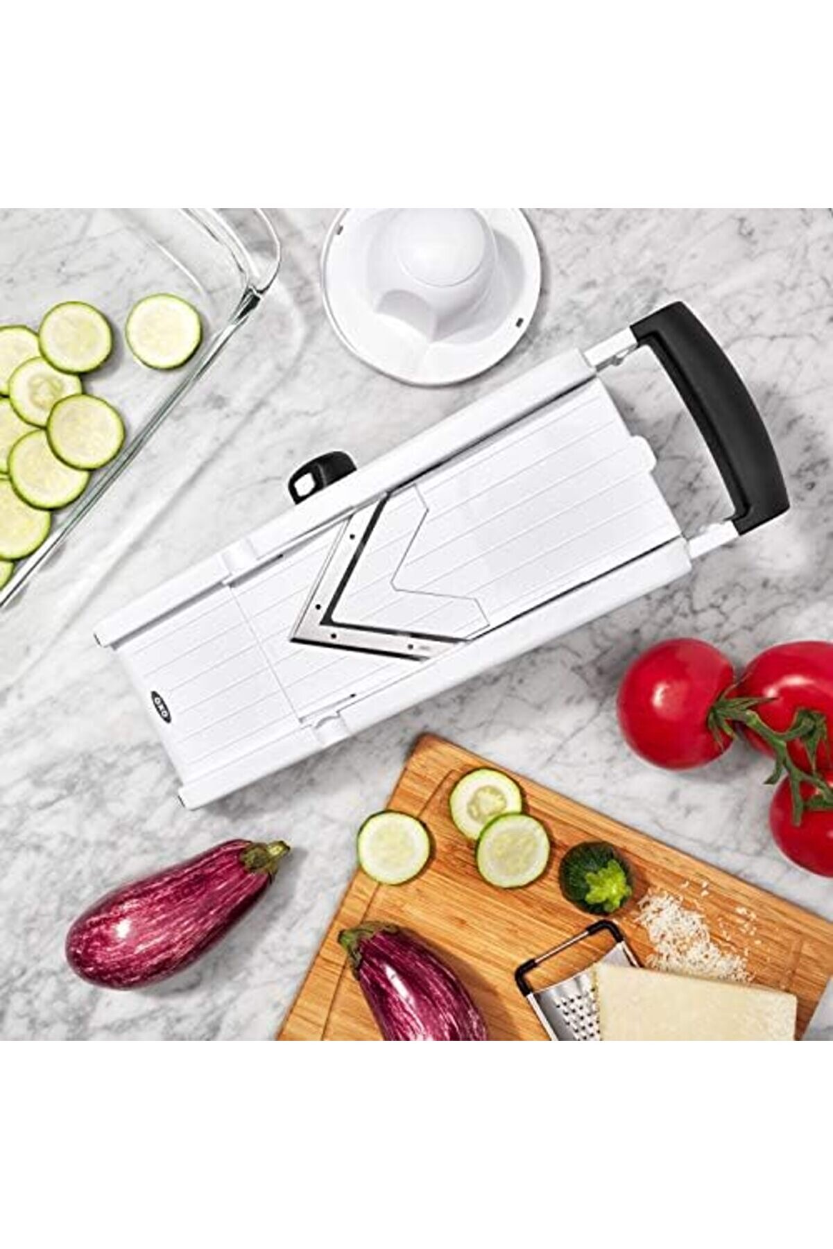 Modashi̇ne Good Gri̇ps Paslanmaz Çeli̇k V-Bıçaklı Sebze Di̇li̇mleyi̇ci̇si̇/Mutfak Rendesi̇ Modascope 1014773