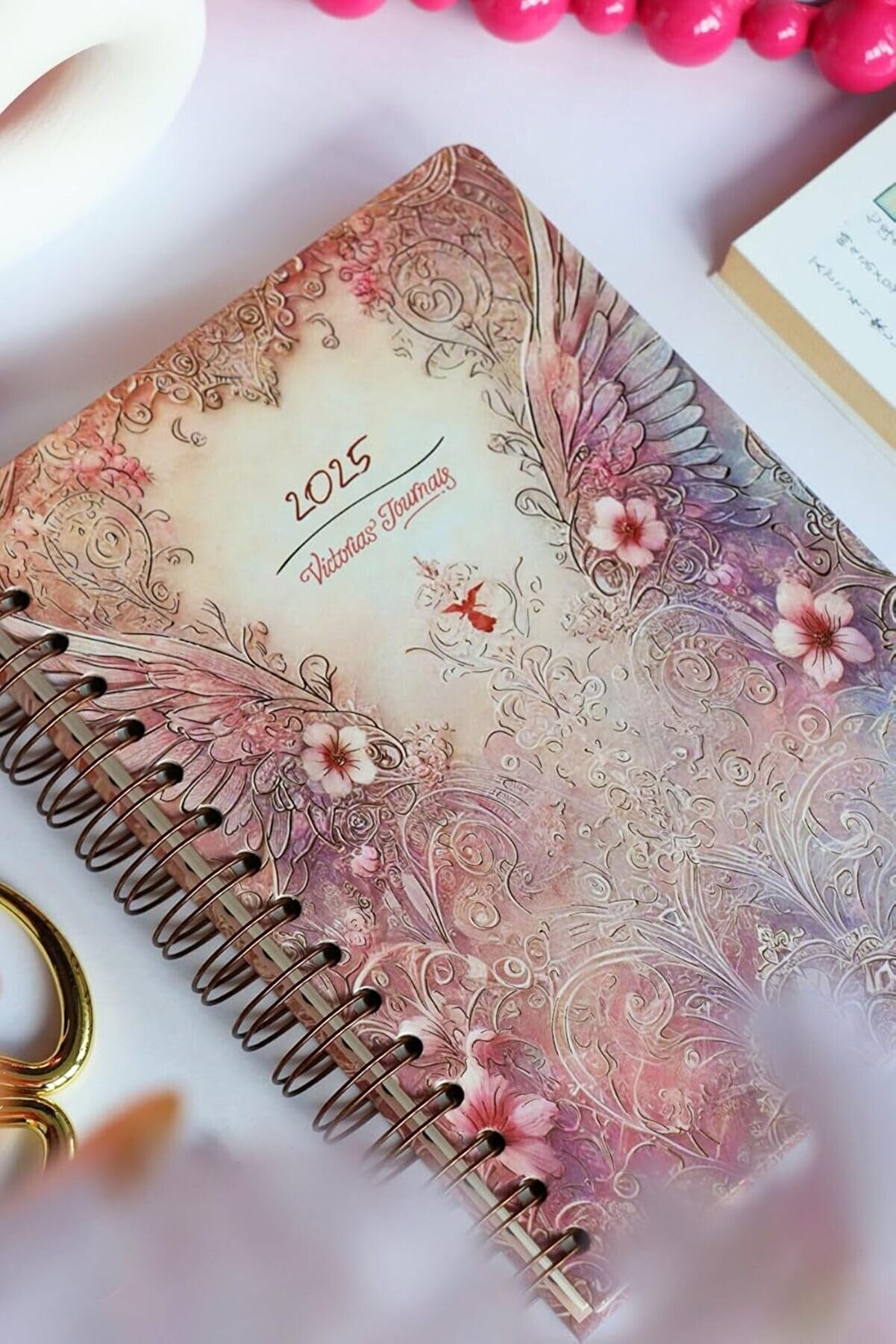STOREMAX modashine Journals Spiralli Sert Kapak 2025 Günlük Ajanda A5 modascope 1014773