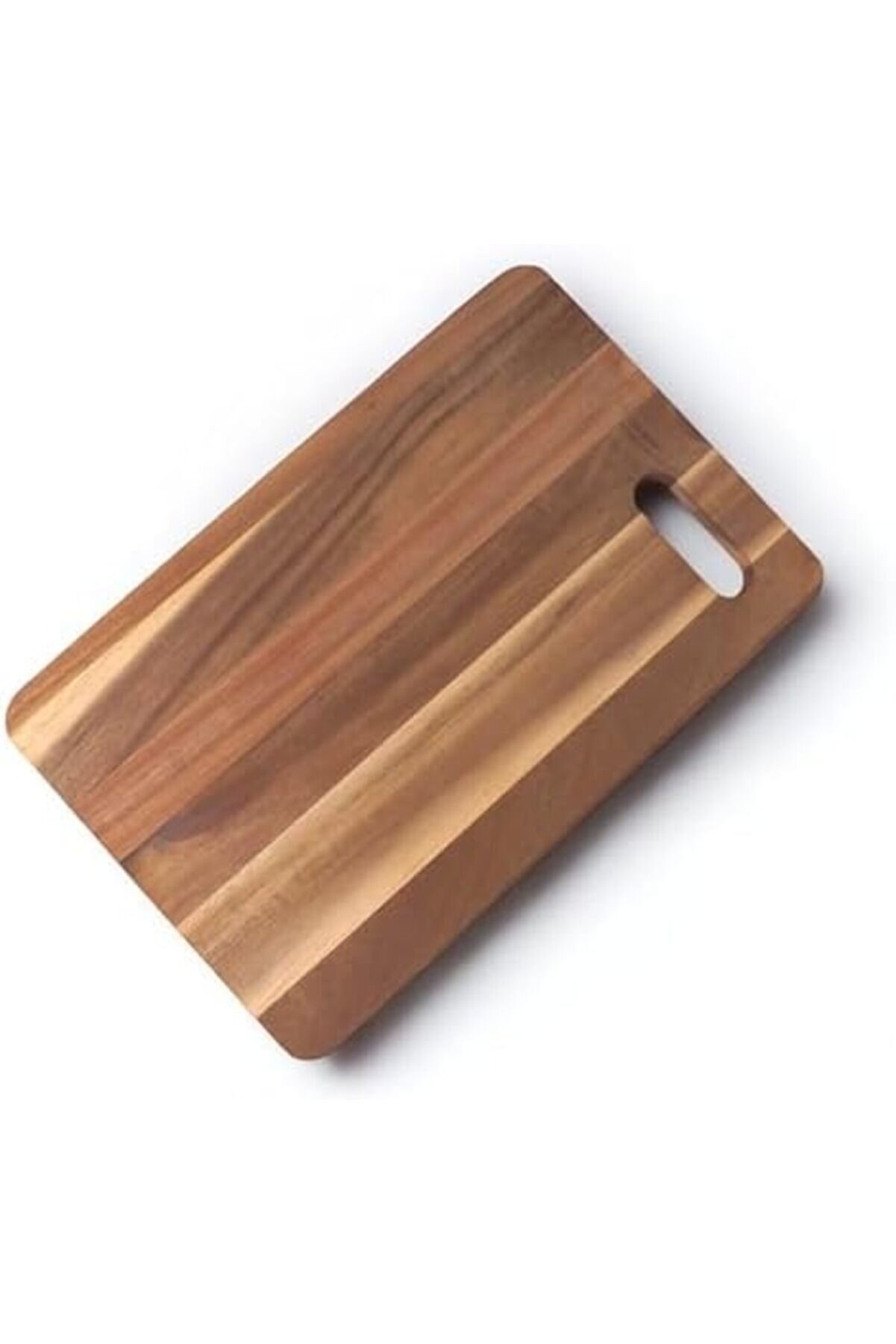 Akasya Kesme Tahtası Anti̇bakteri̇el Yıkanabi̇li̇r Doğrama Tahtası Di̇kdörtgen 34X22Cm | V