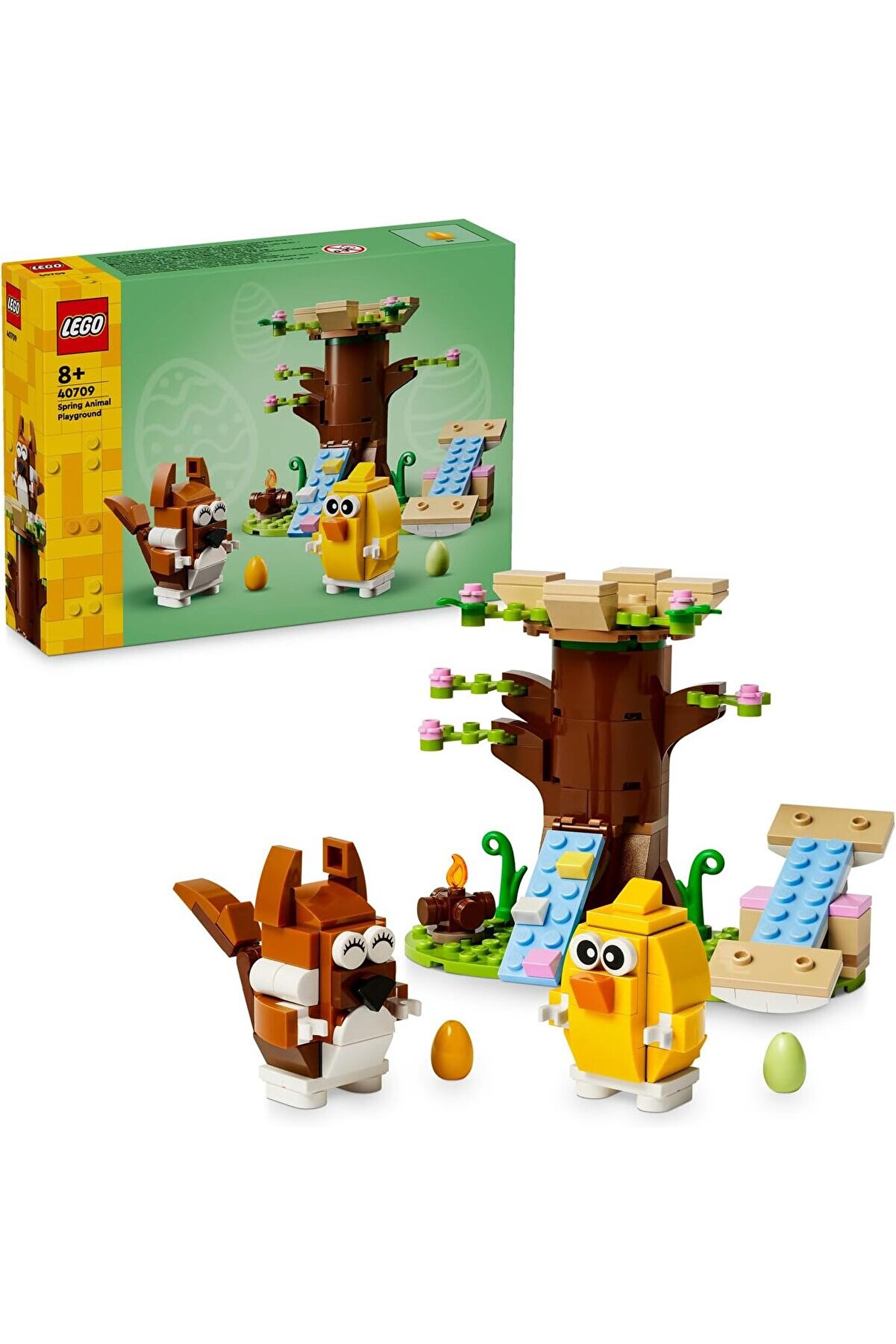 STOREMAX modashine İlkbahar Hayvan Oyuncak Yapım Seti 40709, Kuş ve Sincap Figürleri, Erkek ve Kız Çocuklar İ