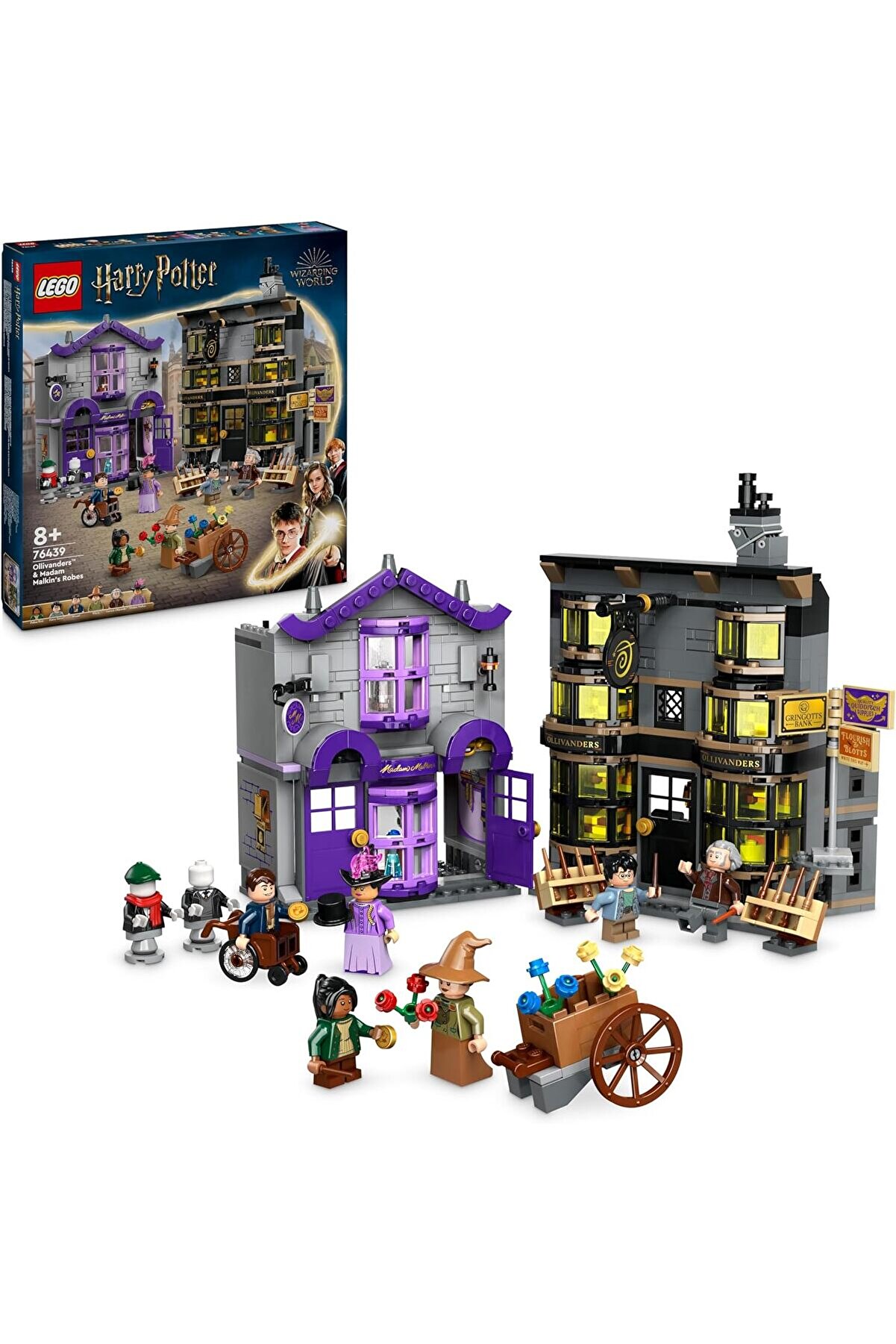 STOREMAX modashine Potter Ollivanders ve Madam Malkin'in Cübbe Dükkanı 76439-8 Yaş ve Üzeri Çocuklar içi