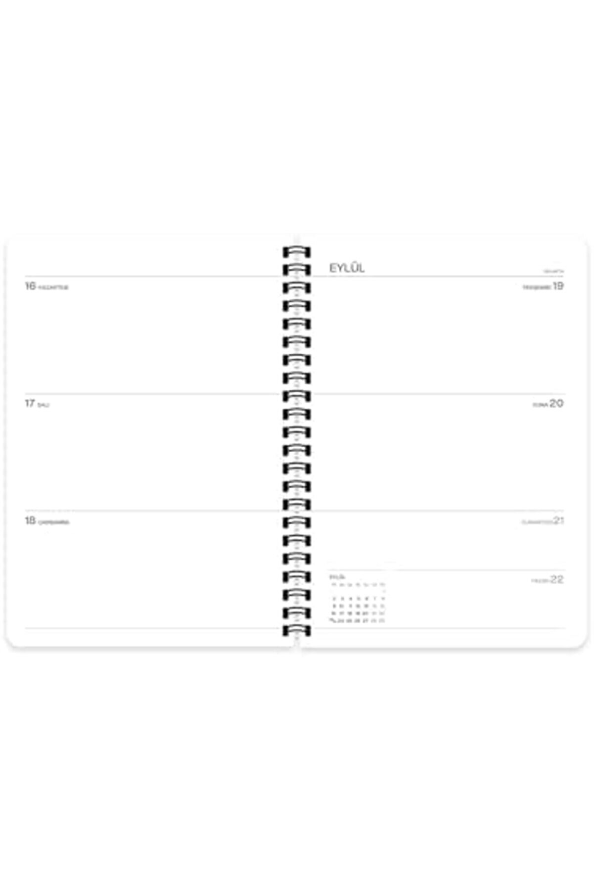 Modashi̇ne 16 * 23 Spi̇ralli̇ Akademi̇k Ajanda - Modascope 1014773