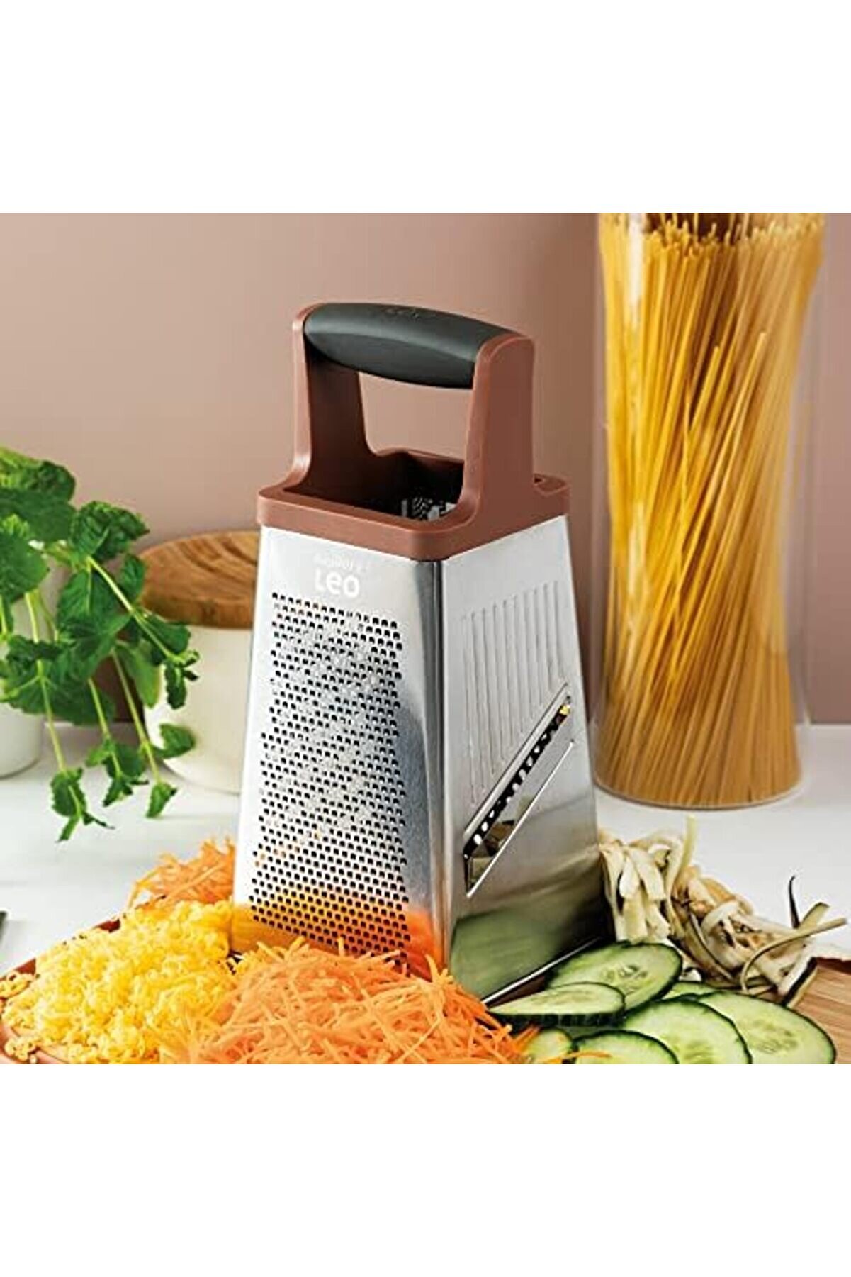 Modashi̇ne 3950200 Leo 4 Yönlü Kapaklı Rende Modascope 1014773