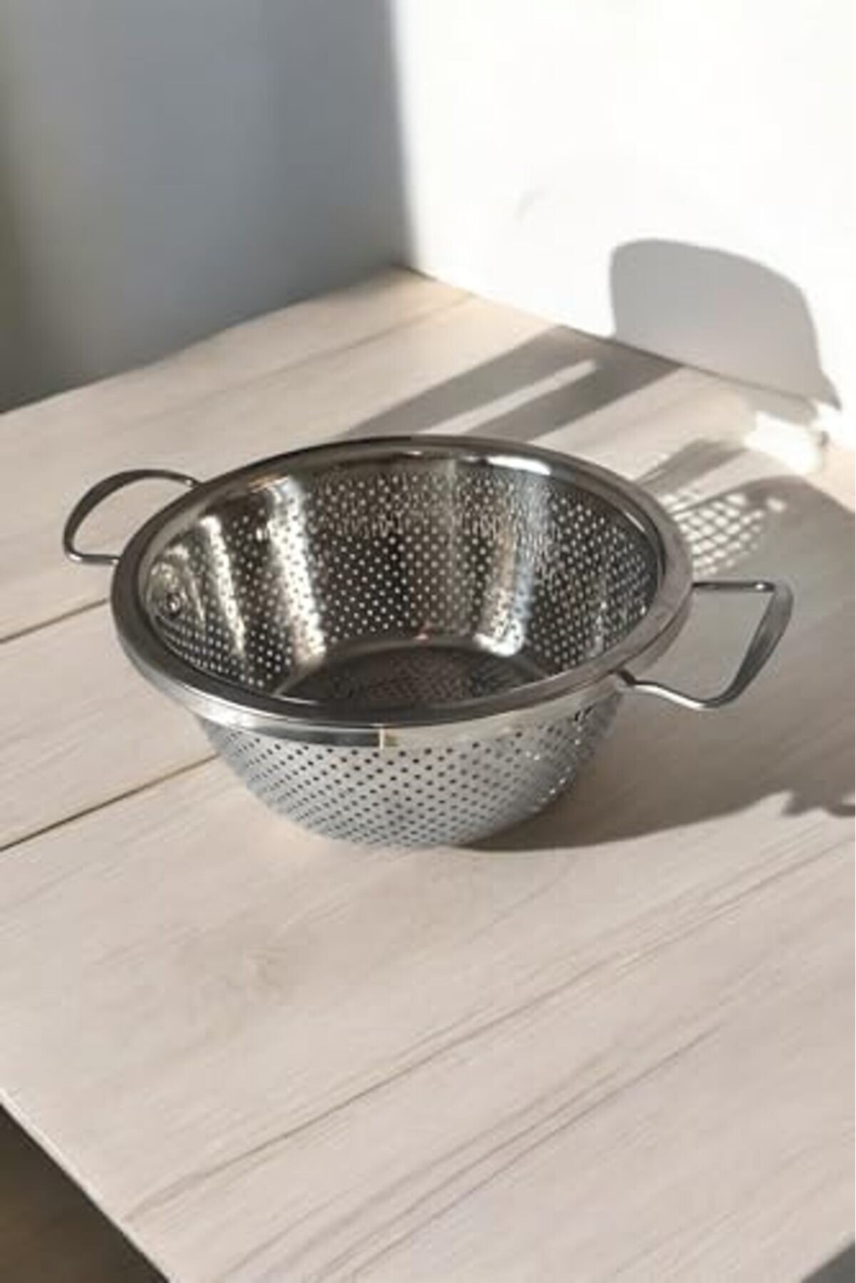 Modashi̇ne Kulplu Süzgeç - Çapı 21,5 Cm Paslanmaz Ve Kararmaz Modascope 1014773