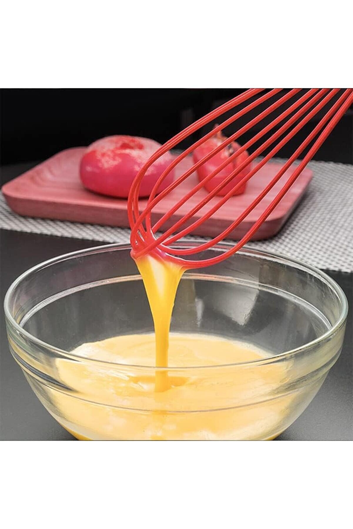 Modashi̇ne 2 Li̇ Si̇li̇kon Yumurta Pudi̇ng Sos Kremşanti̇ Çırpma Teli̇ Çırpıcı Modascope 1014773