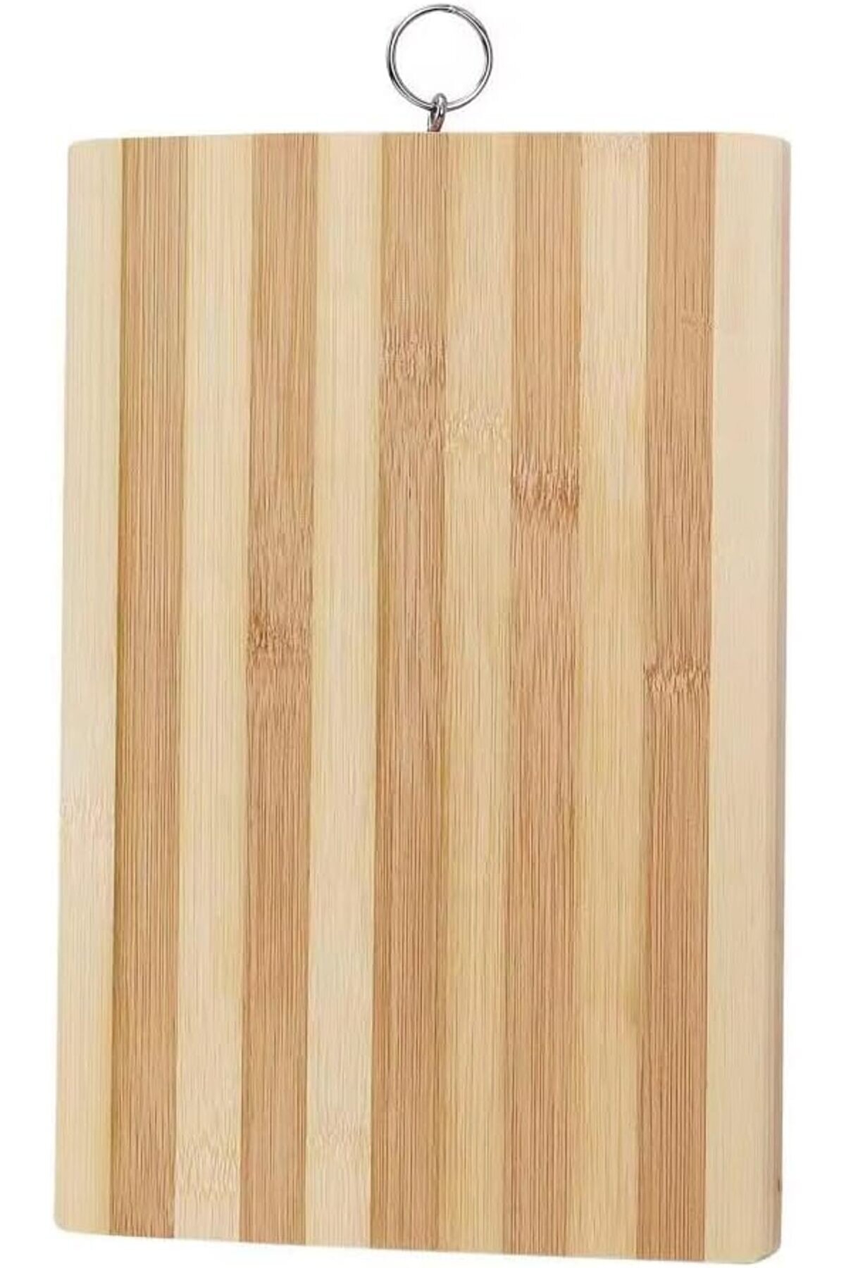 STOREMAX modashine Askılı Bambu Kesme Tahtası, Çok Amaçlı Doğrama Tahtası, Et, Balık, Ekmek, Sebze için Ahşap