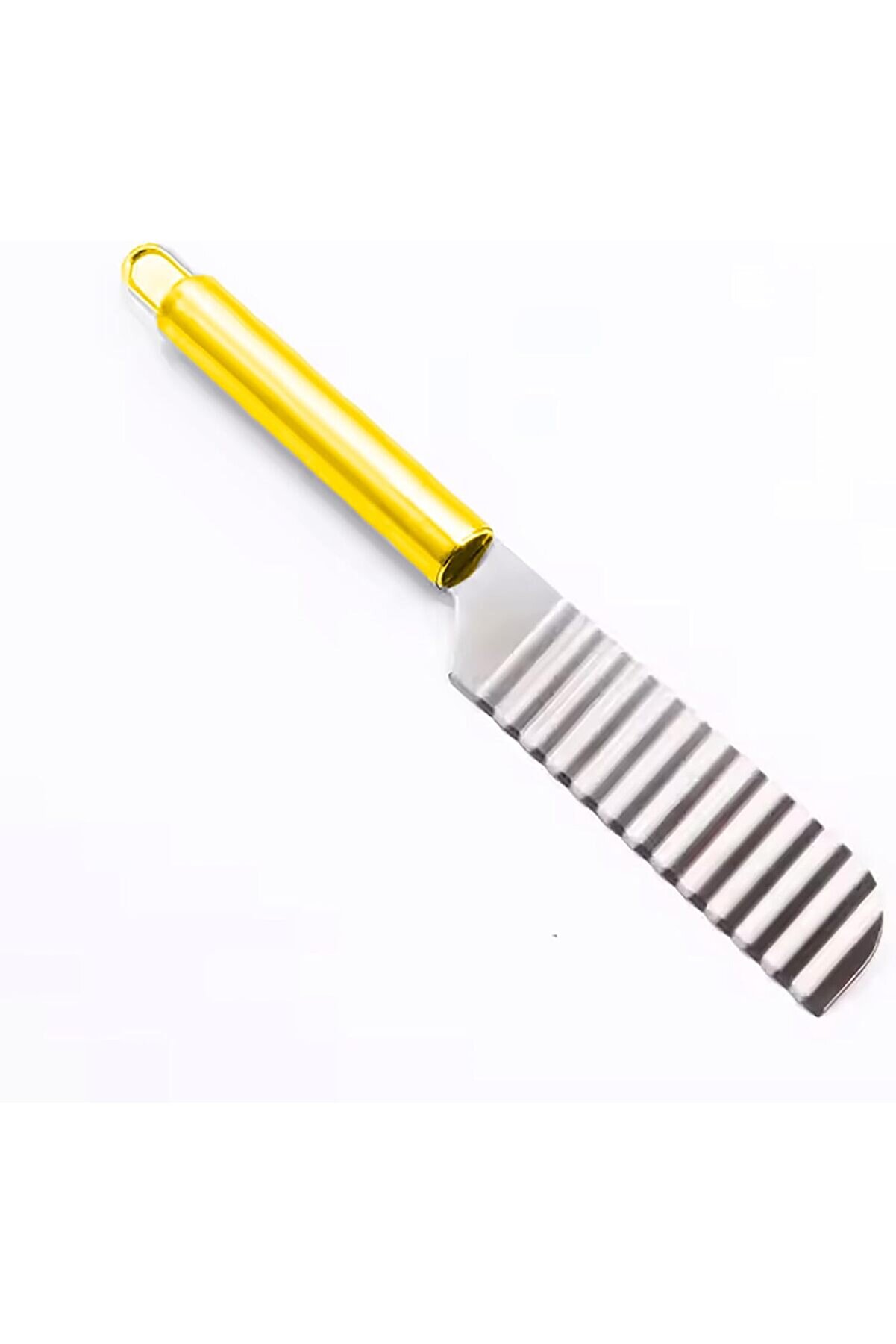 STOREMAX modashine Dalgalı Kenar Patates Dilimleyici, Sarı Saplı modascope 1014773