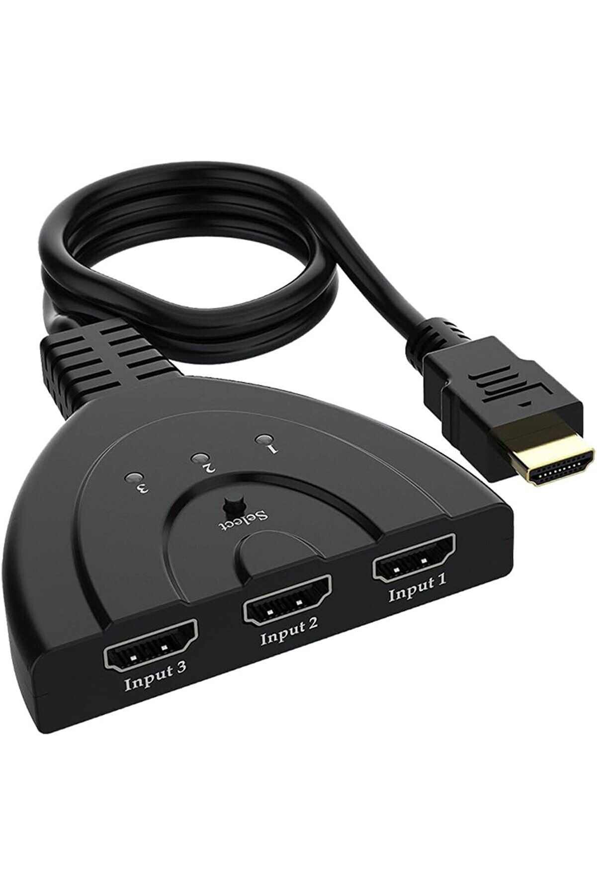 STOREMAX 3 Giriş 1 Çıkış Full HD-HDTV HDMI Switcher Toplayıcı Kablo, Hdmı Çoklayıcı Değildir, Toplayıcıdır 1