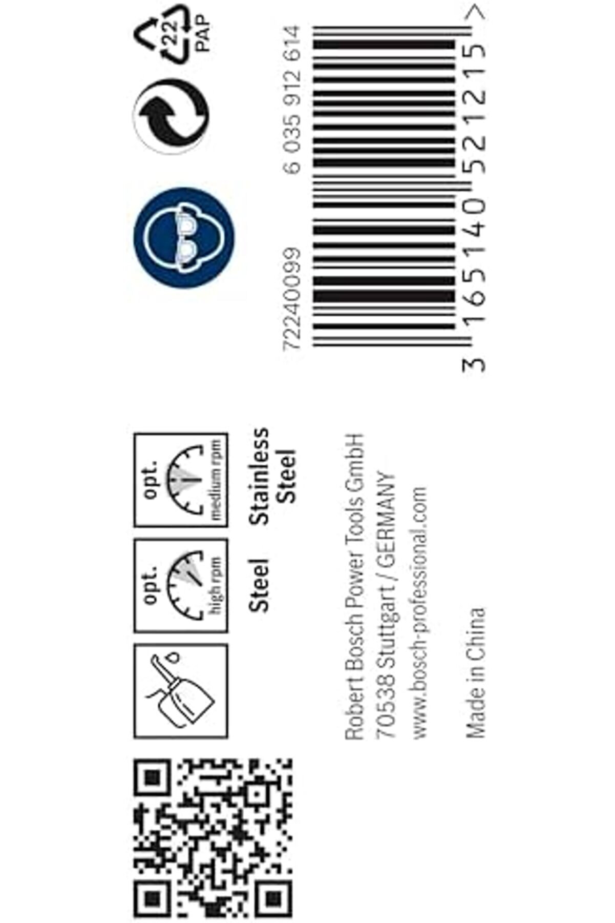 Professi̇onal Metal Matkap Ucu Hss-Kobalt (10 Adet, Ø 5,1 Mm) 1014773