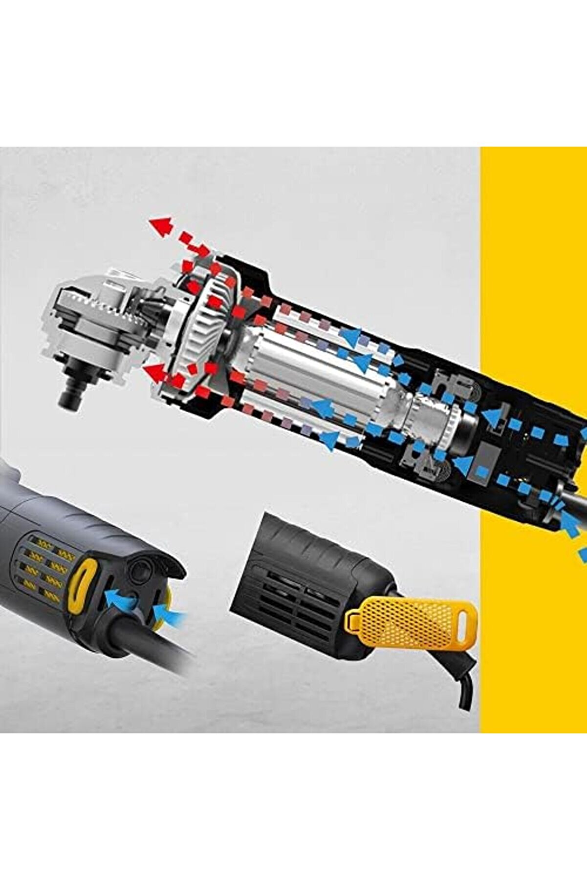 Dx37 750Watt 115Mm Profesyonel Avuç Taşlama 1014773