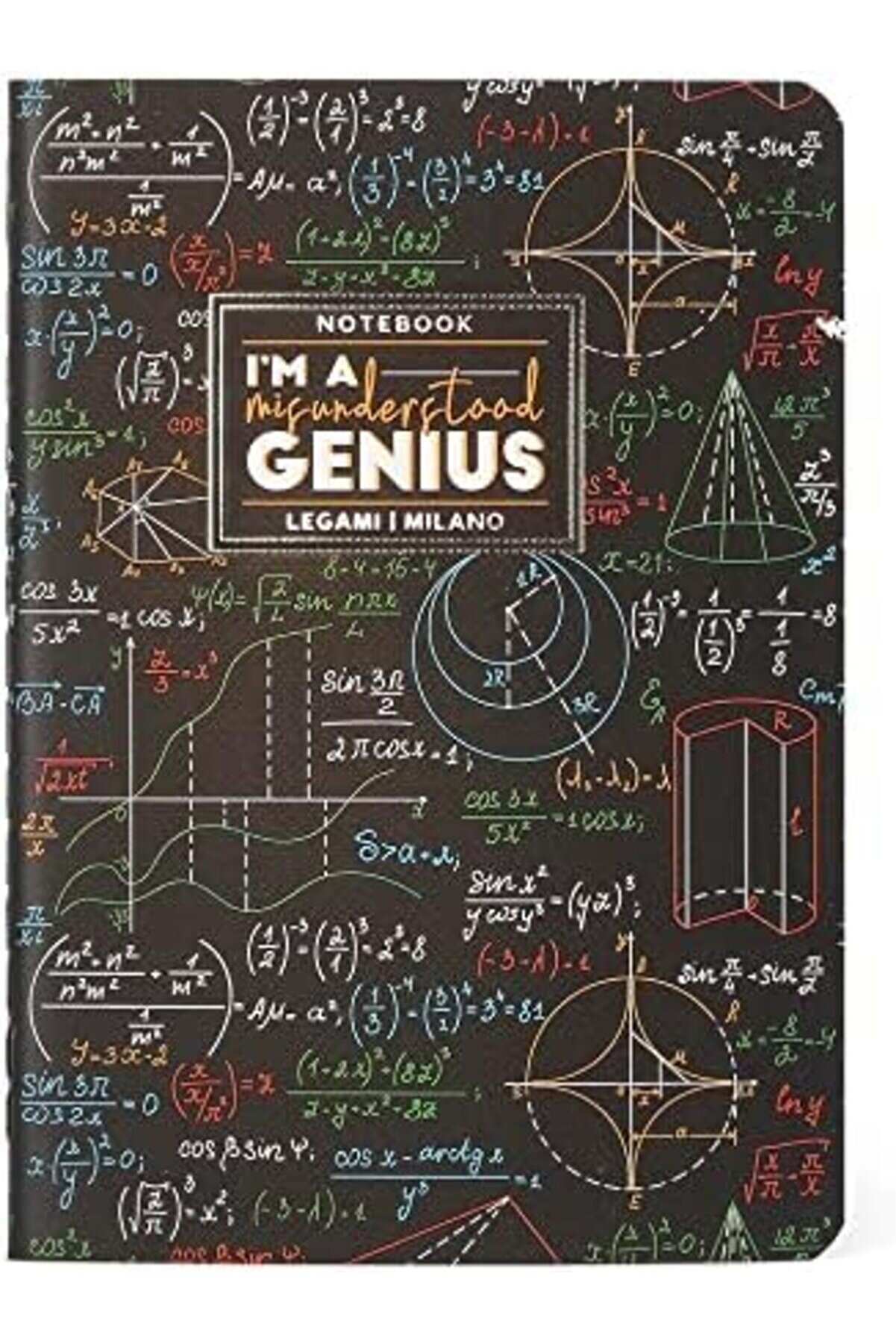 Okul Defteri̇ A6 &Ccedil;i̇zgi̇li̇ Geni̇us 1014773