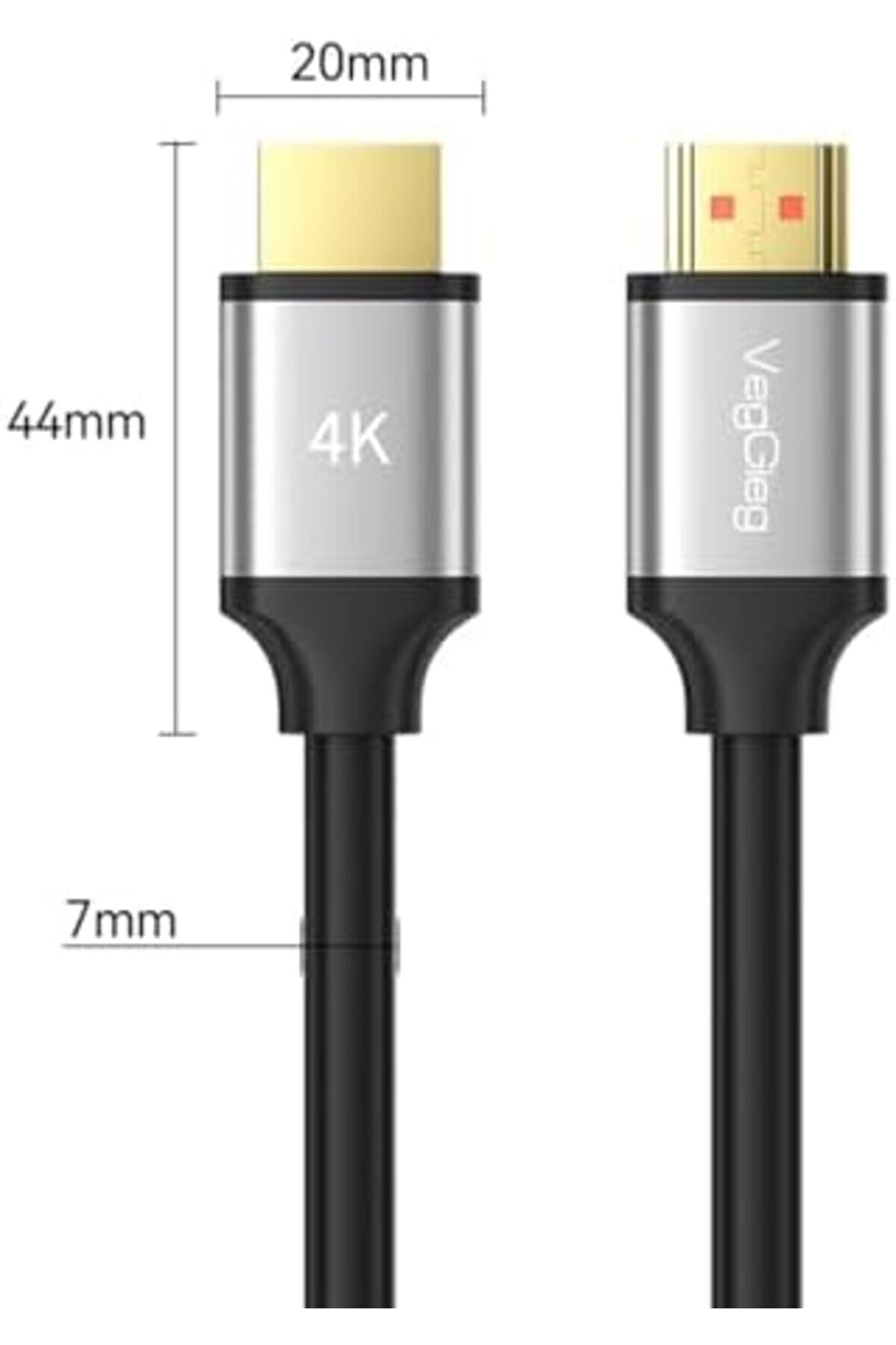 Modashi̇ne 4K 60Hz 18Gbps Hdr Arc Hdcp Hdmı 2.0 Kablo 3 Metre Modascope 1014773