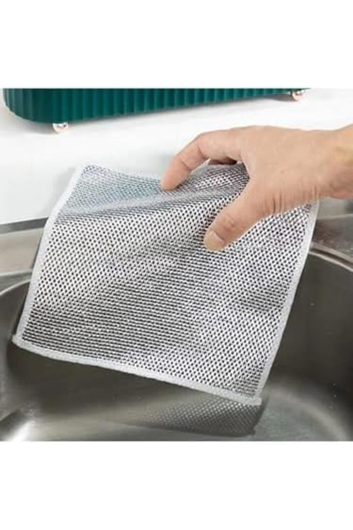 Shpsell Outlet 3 Adet Çok Fonksi̇yonlu Çi̇zmeyen Tel Bulaşık Bezi̇ Bulaşık Havlusu Bulaşık Temi̇zli̇k Ovm