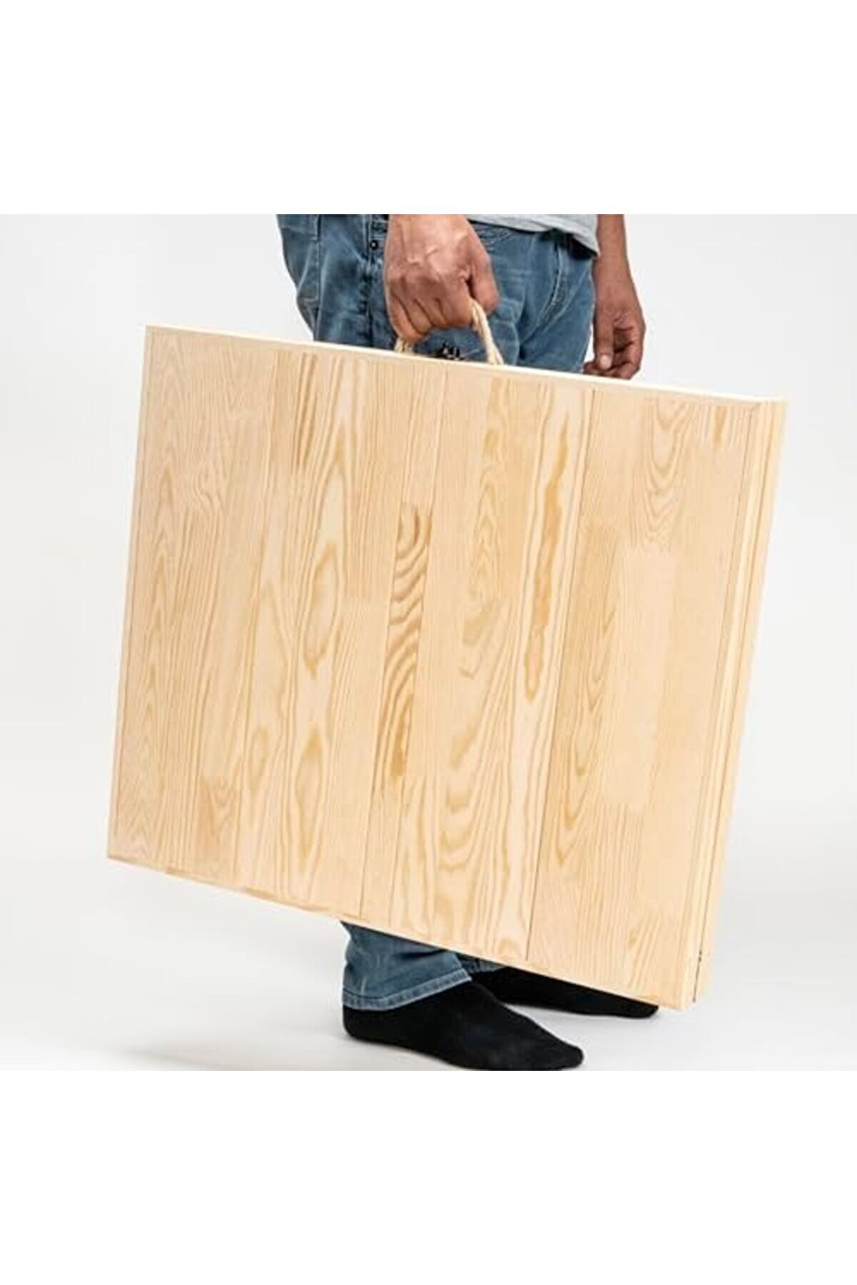 Katlanır Kamp, Pi̇kni̇k Ve Bahçe Masası 70X120 Cm - Ham Renk 1014773