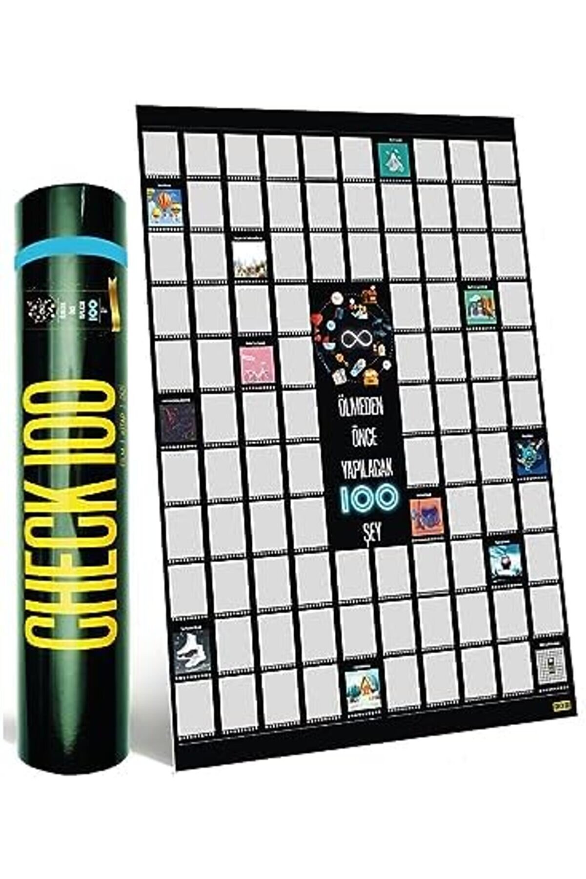 Ölmeden Önce Yapılacak 100 Şey Kazı Kazan Poster 1014773