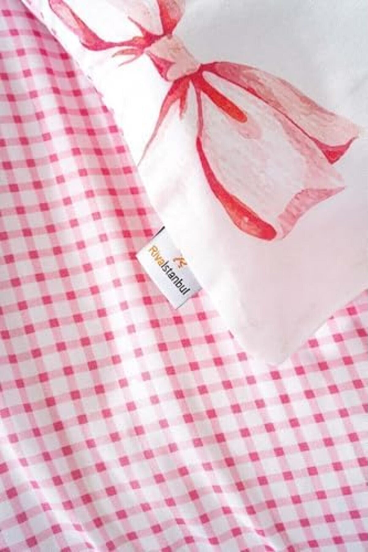 Kurdele Desenli̇ Çi̇ft Ki̇şi̇li̇k Nevresi̇m Takımı, Pamuklu 1014773