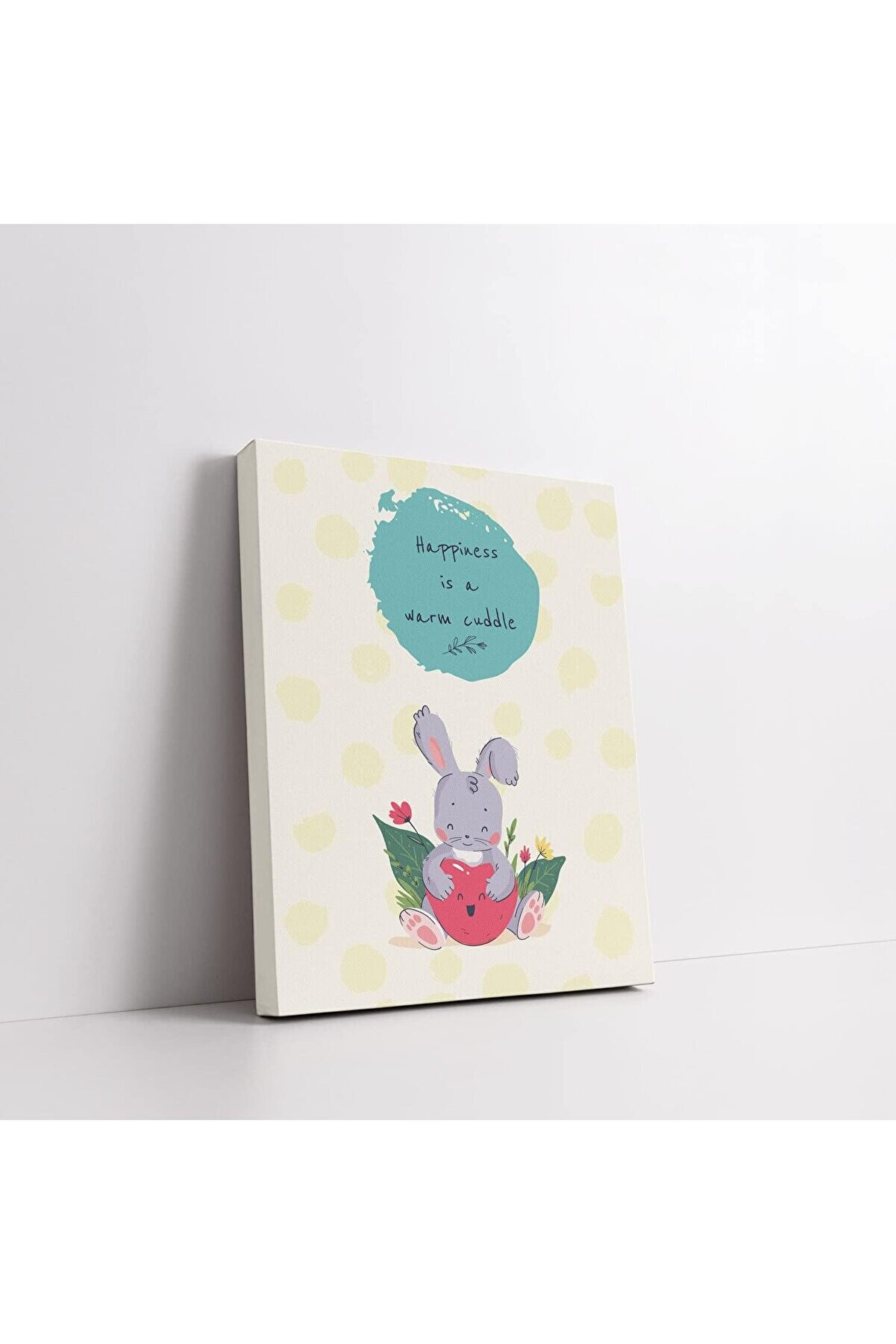 STOREMAX Tavşan Bebek Odasına Özel Kanvas Tablo - 30x40 cm 1014773