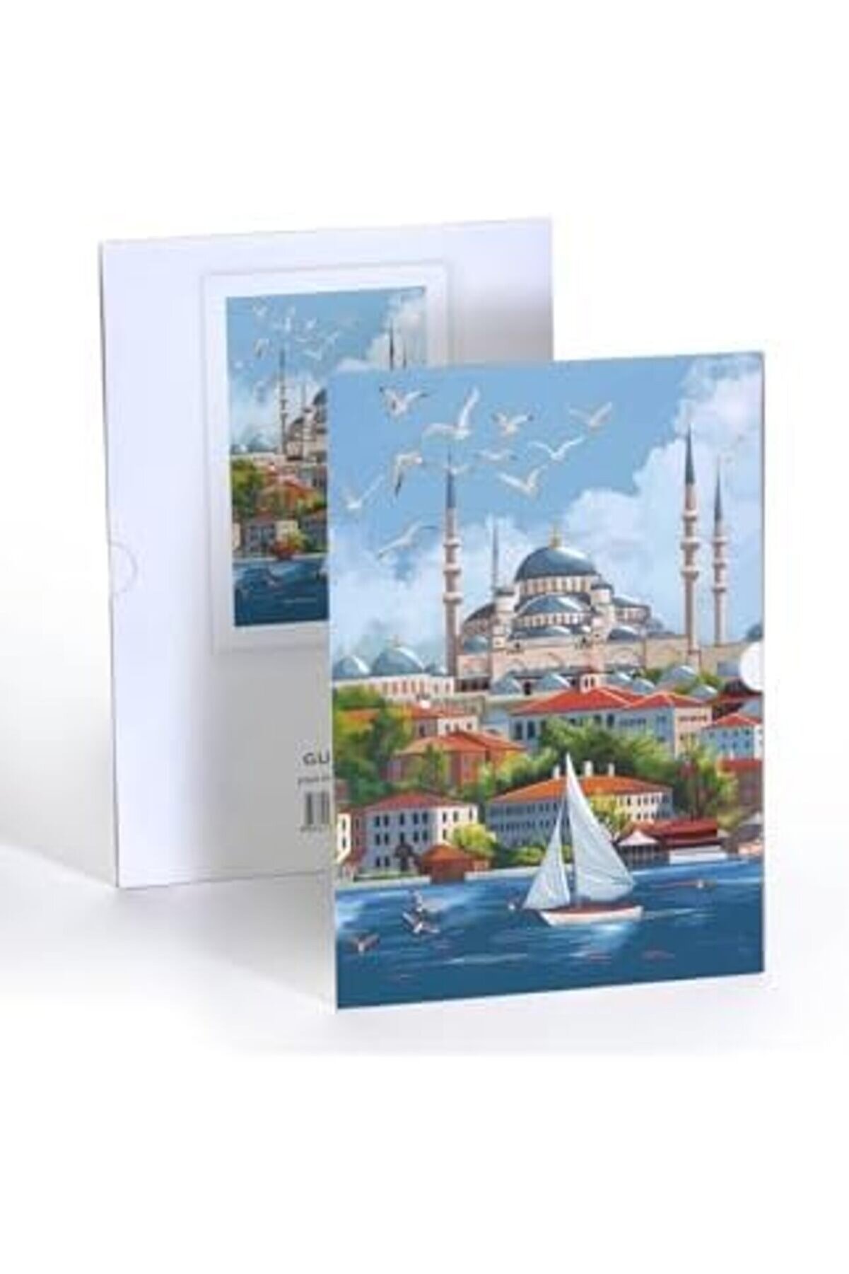 Kucaklaşan Şehi̇r, A4 Poster (Ggk-Ps