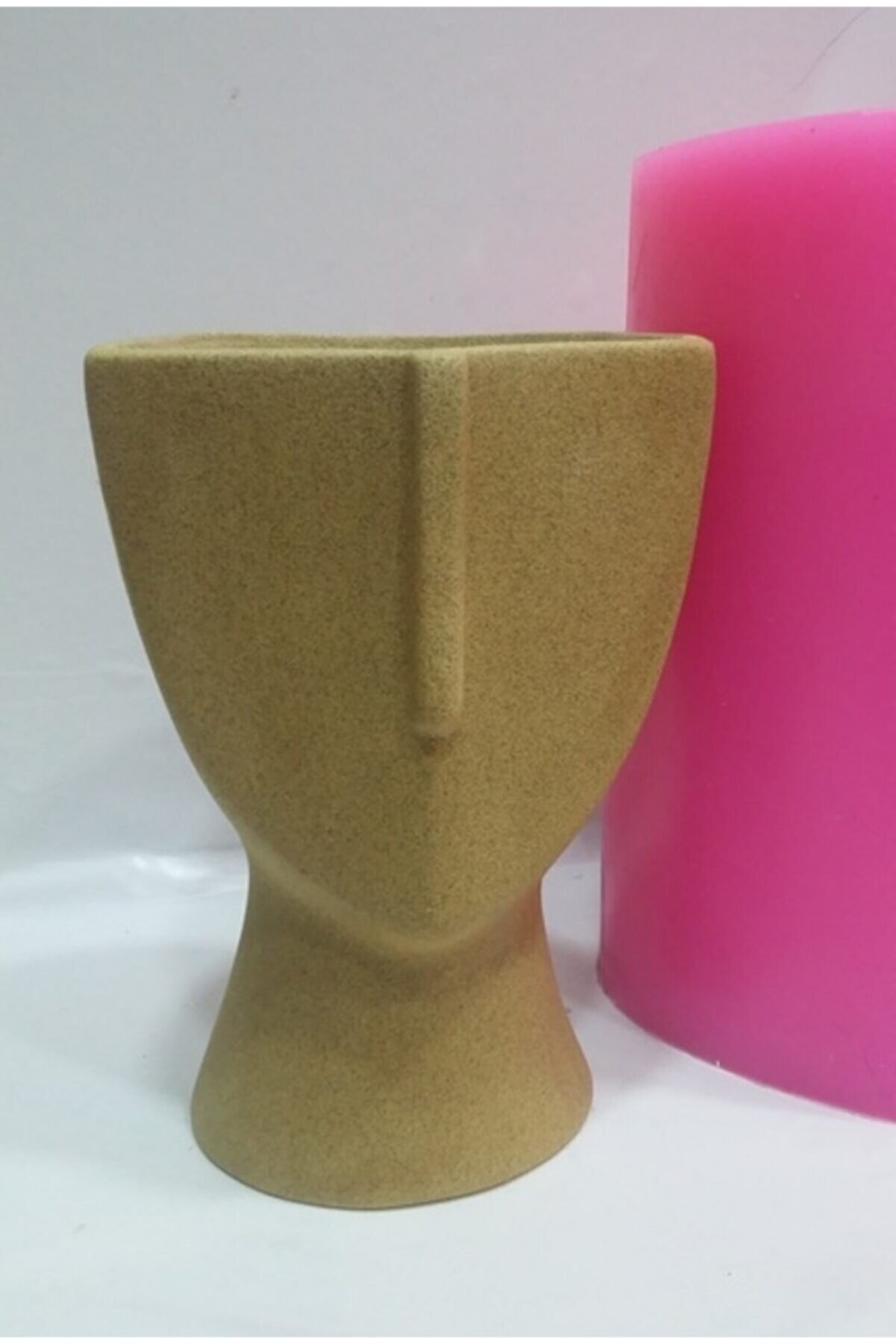 Kalıpcınızburada Yüz Saksı Si̇li̇kon Kalıp