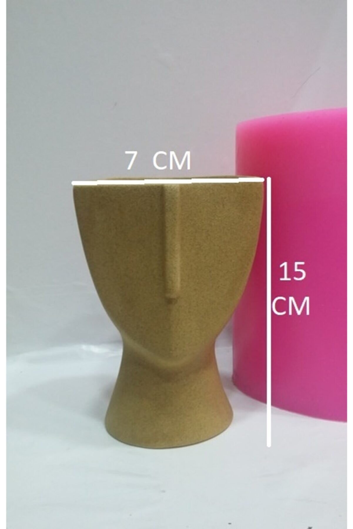 Kalıpcınızburada Yüz Saksı Si̇li̇kon Kalıp